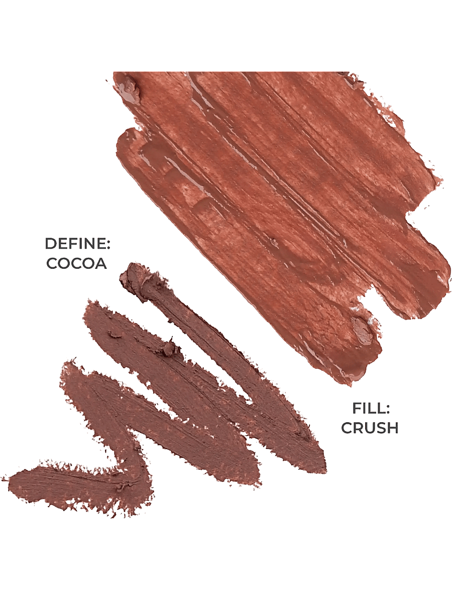 PÜR - Silky Sculpt Creamy Dual Ended Lip Liner Pencil - cocoa crush - 3