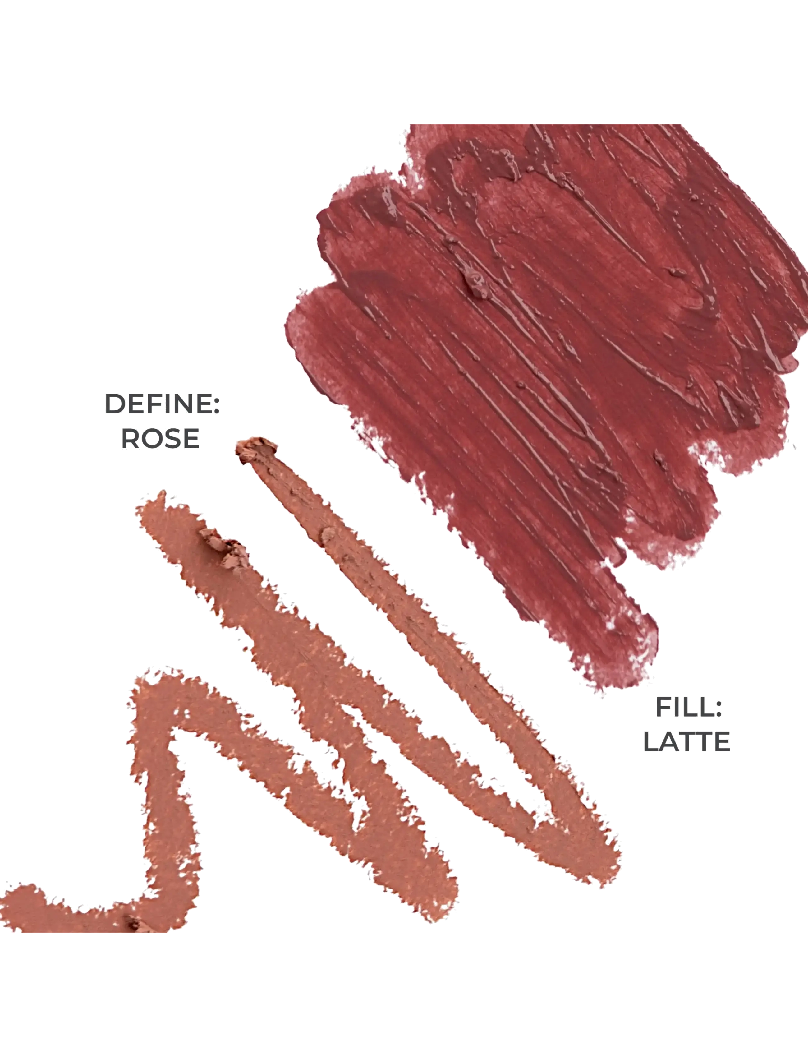 PÜR - Silky Sculpt Creamy Dual Ended Lip Liner Pencil - rose latte - 3