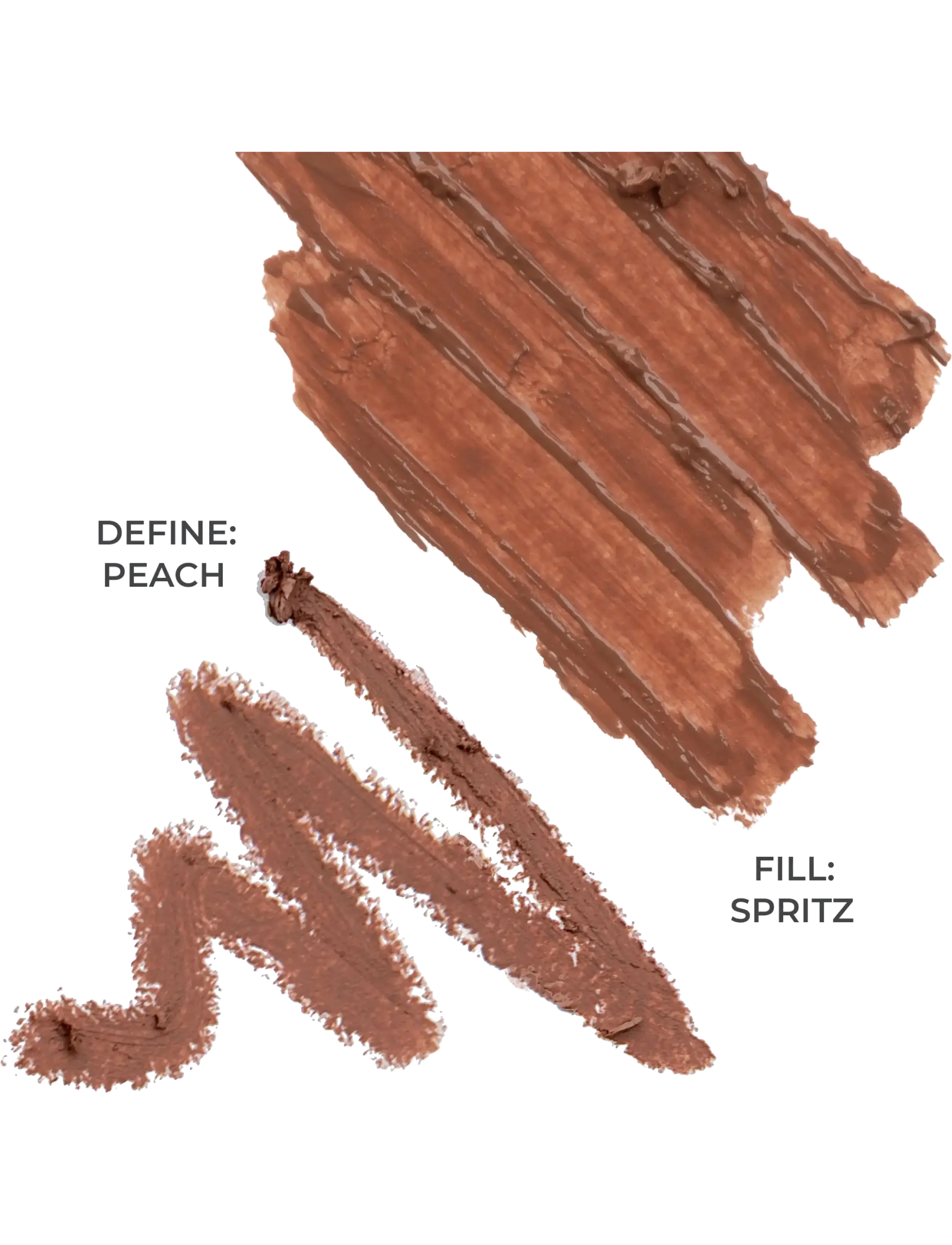 PÜR - Silky Sculpt Creamy Dual Ended Lip Liner Pencil - peach spritz - 3