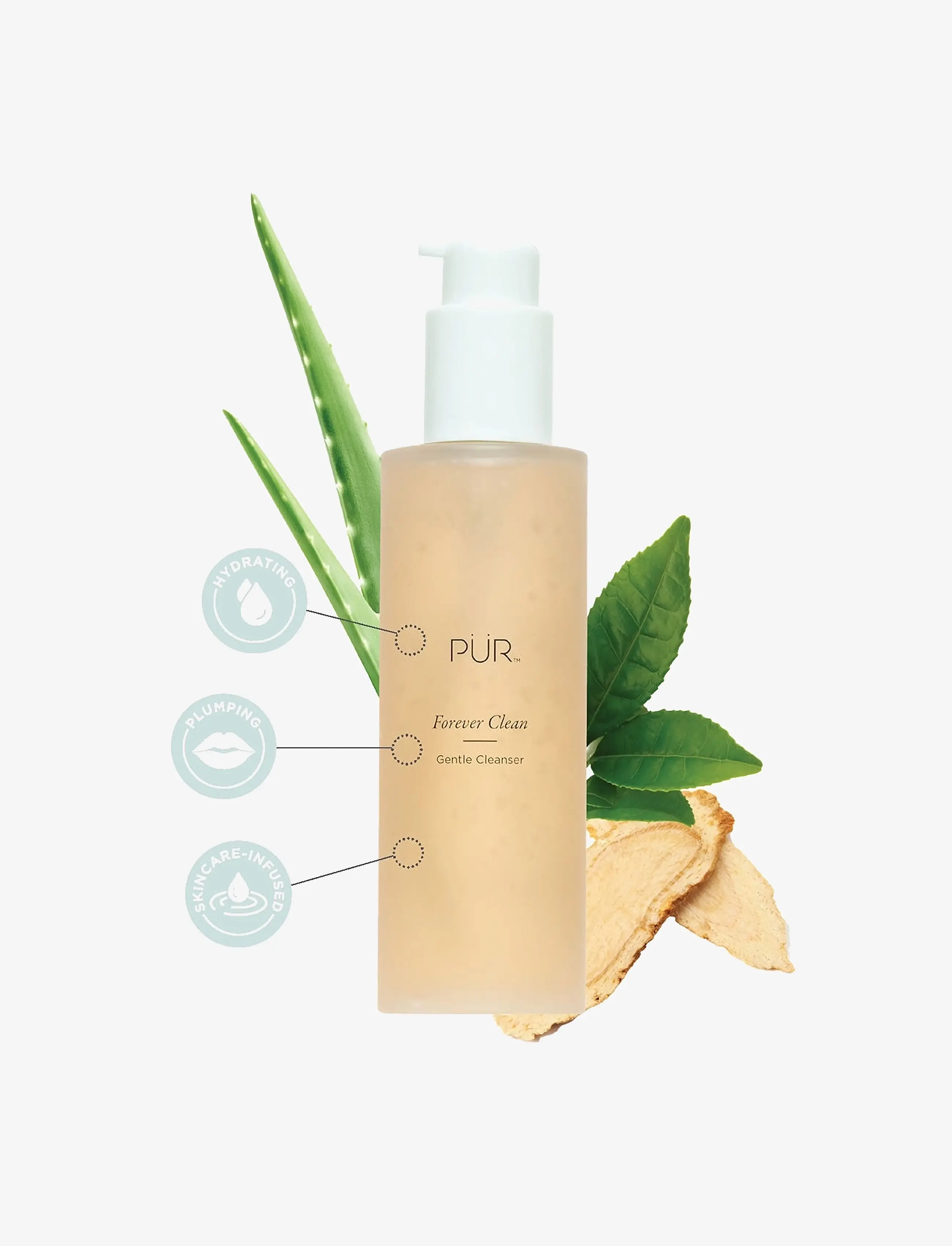 PÜR Forever Clean Gentle Cleanser rengöringsgel dam – bild 3
