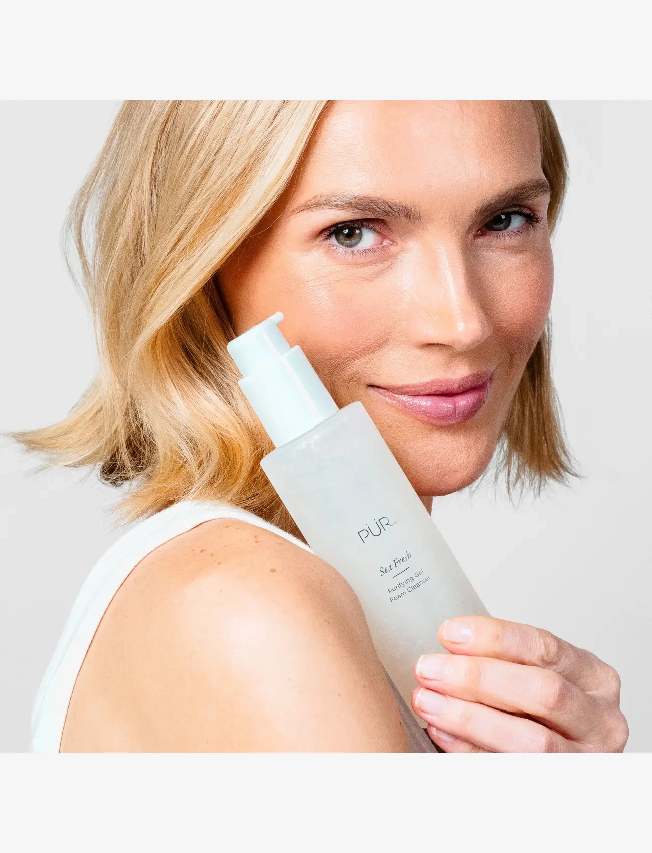 PÜR - Sea Fresh - Purifying Gel Foam Cleanser - hreinsifroður - clear - 3