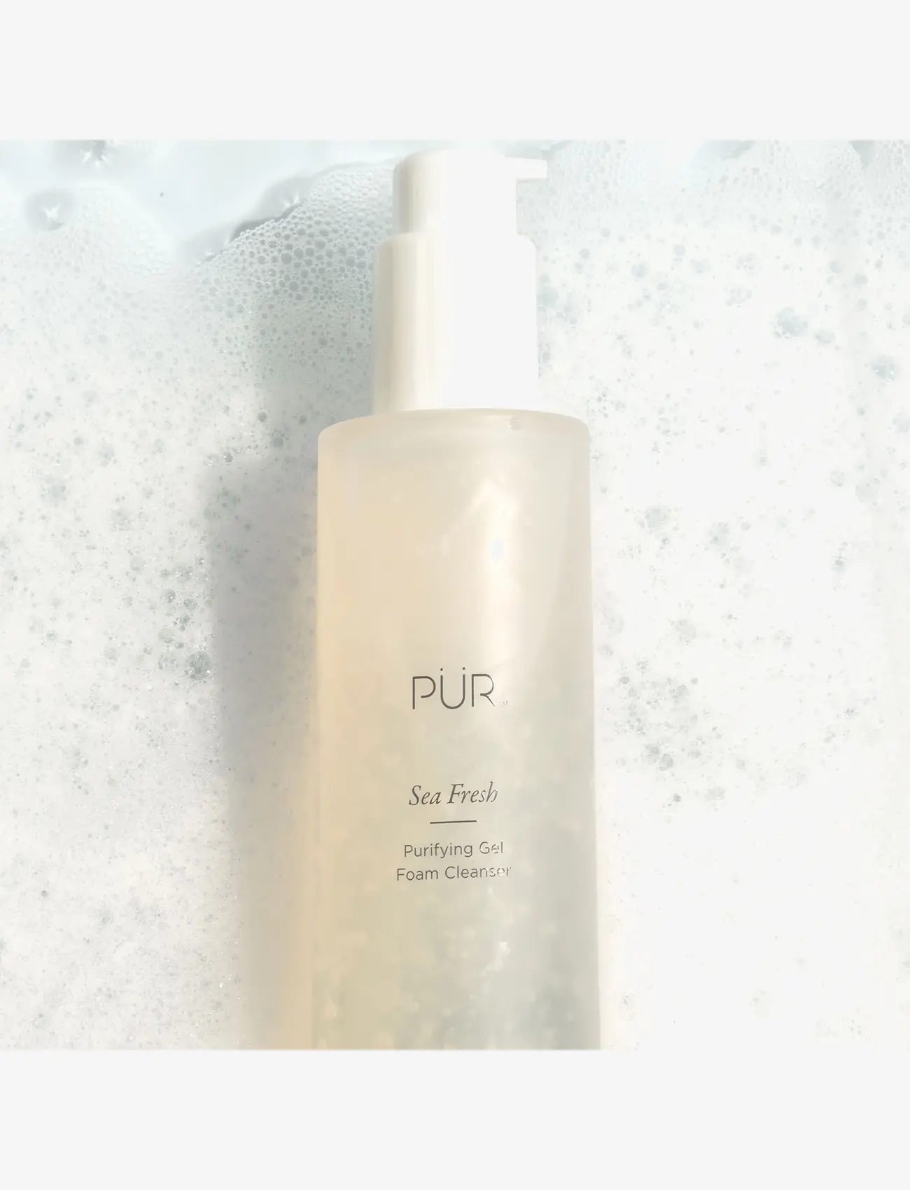 PÜR - Sea Fresh - Purifying Gel Foam Cleanser - hreinsifroður - clear - 4