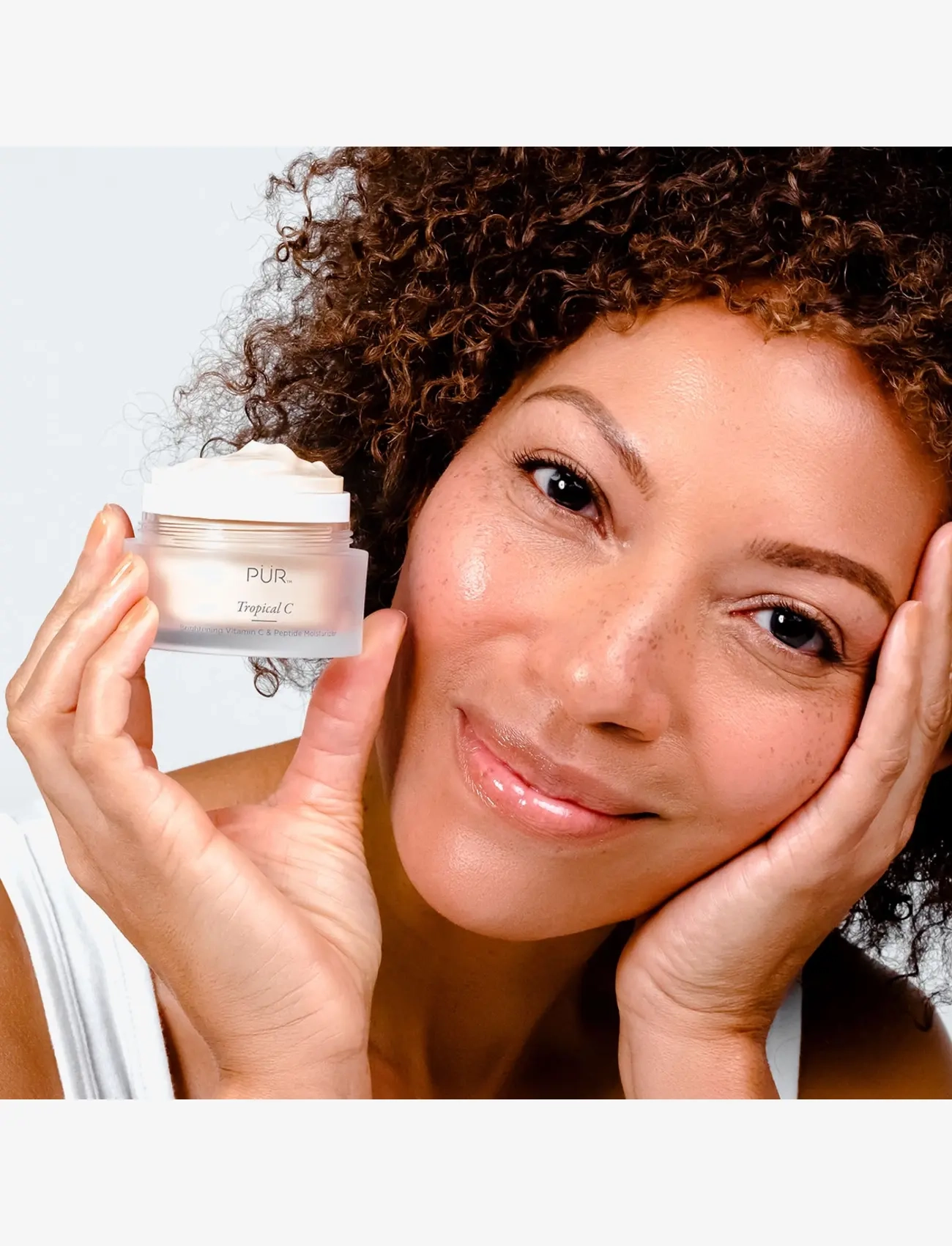PÜR - Tropical C - Brightening Vitamin C & Peptide Moisturizer - dagkräm - clear - 3