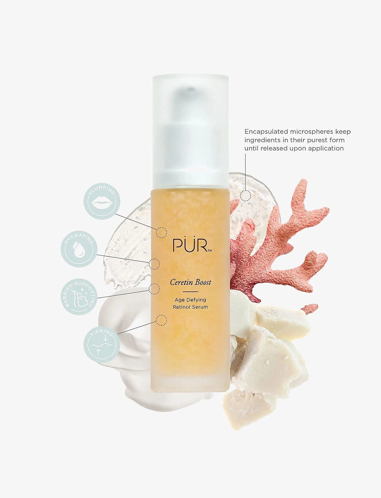 PÜR - Ceretin Boost Age Defying Retinol Serum - seerumid - clear - 3