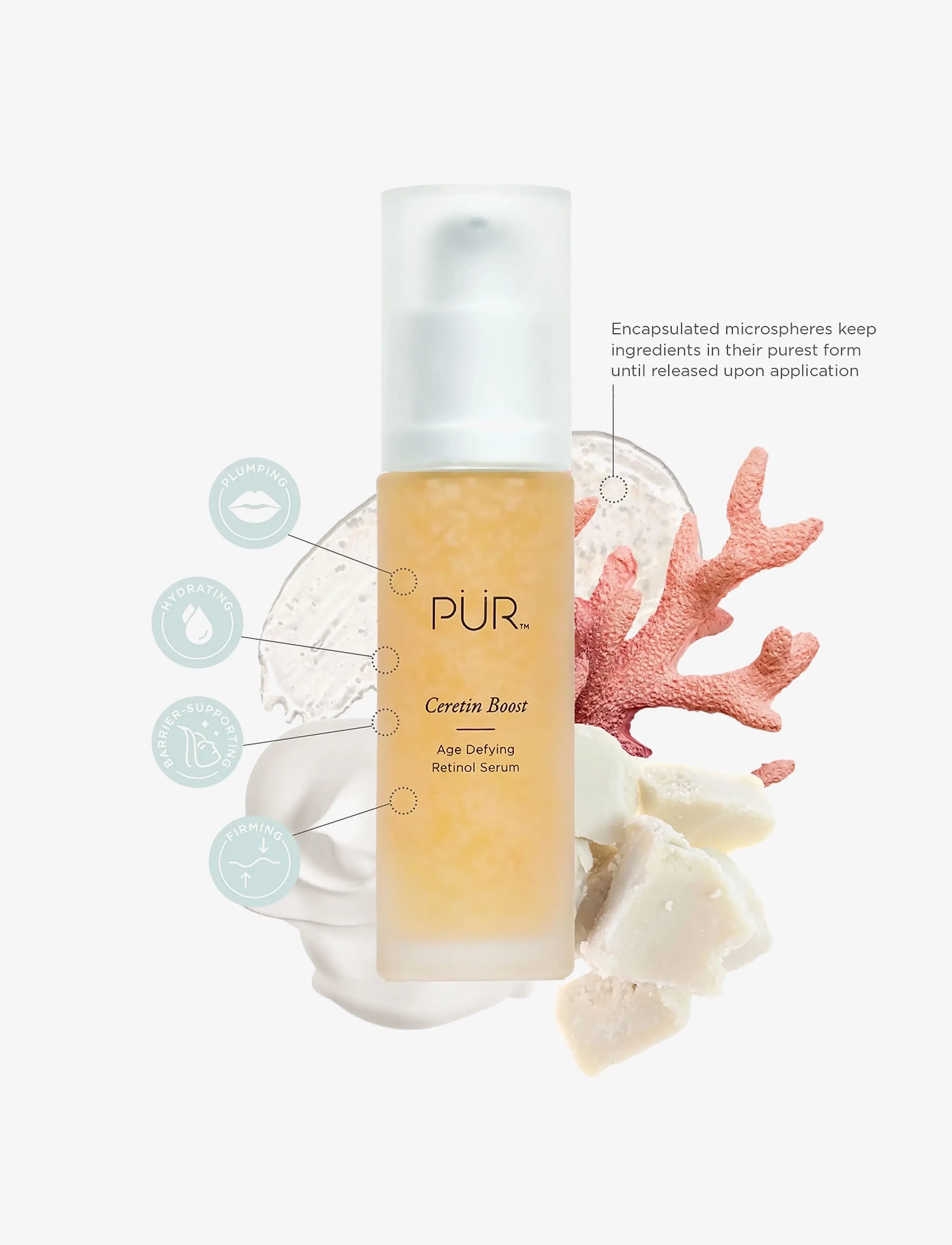 PÜR - Ceretin Boost Age Defying Retinol Serum - serum - clear - 3