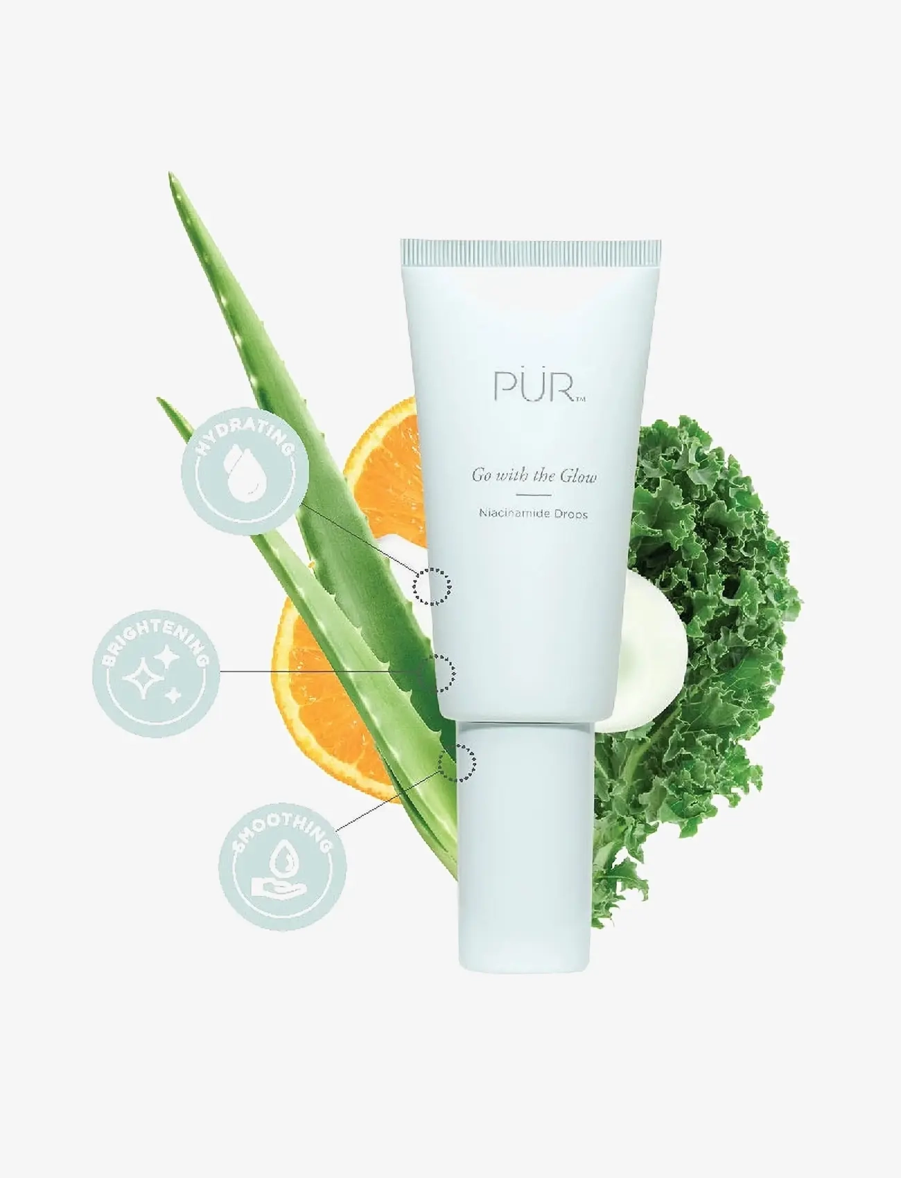 PÜR - Go With The Glow Niacinamide Drops - serum - clear - 3