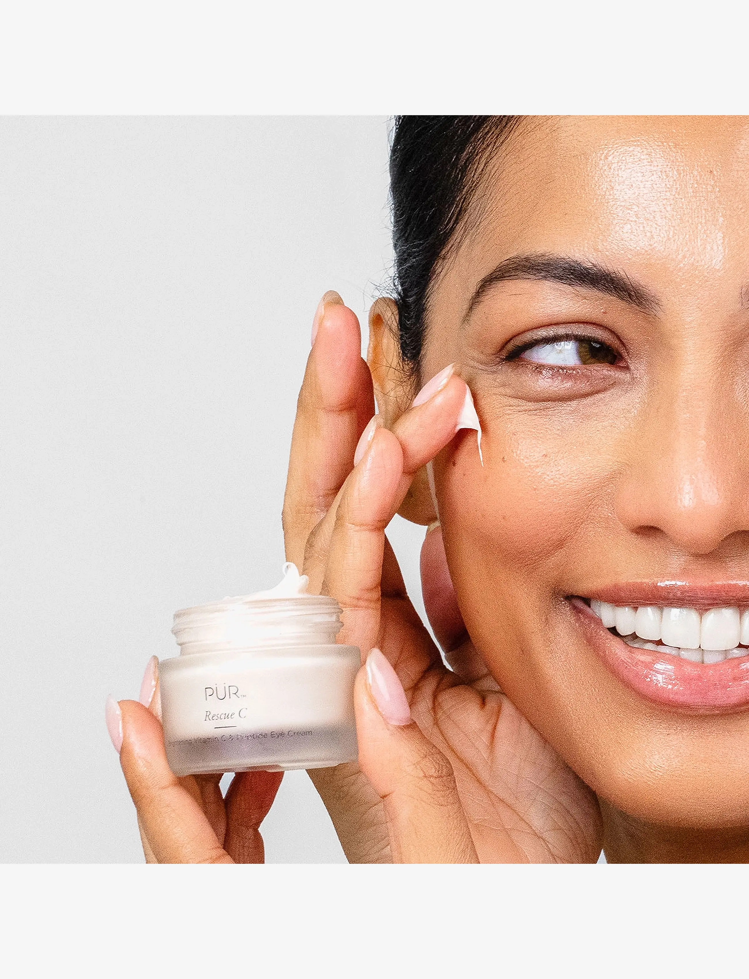 PÜR - Rescue C Brightening Vitamin C & Peptide Eye Cream - acu krēmi - clear - 5