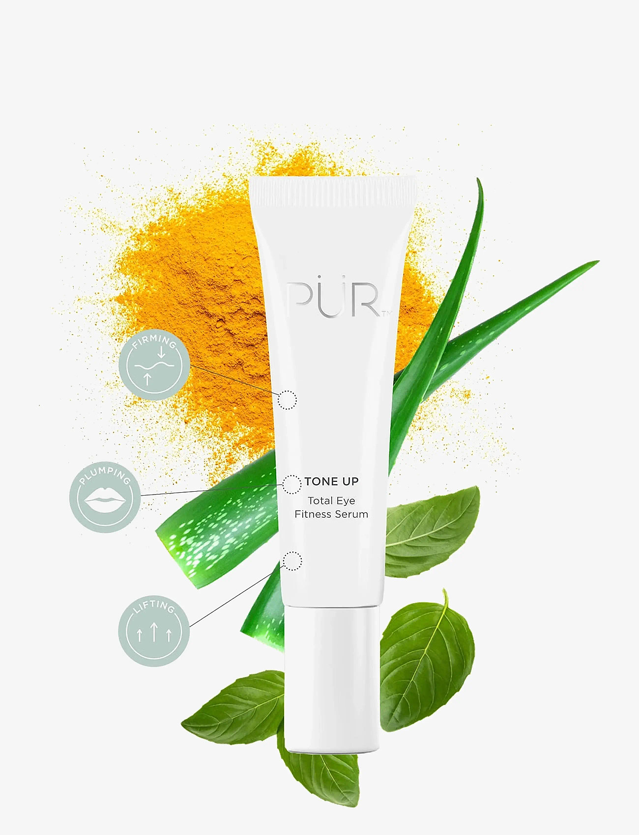 PÜR - Tone Up Niacinamide Firming Eye Serum - Ögonserum - clear - 1