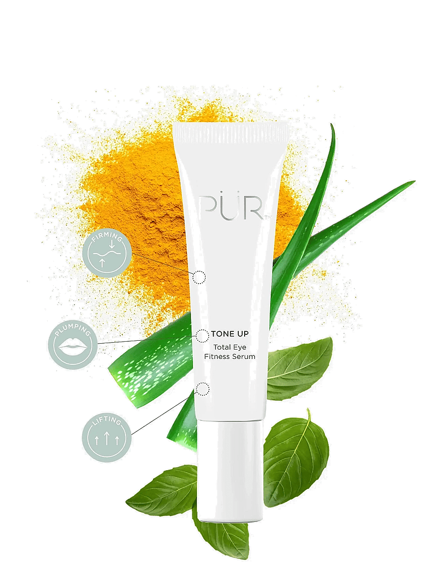 PÜR - Tone Up Niacinamide Firming Eye Serum - silmaseerumid - clear - 1
