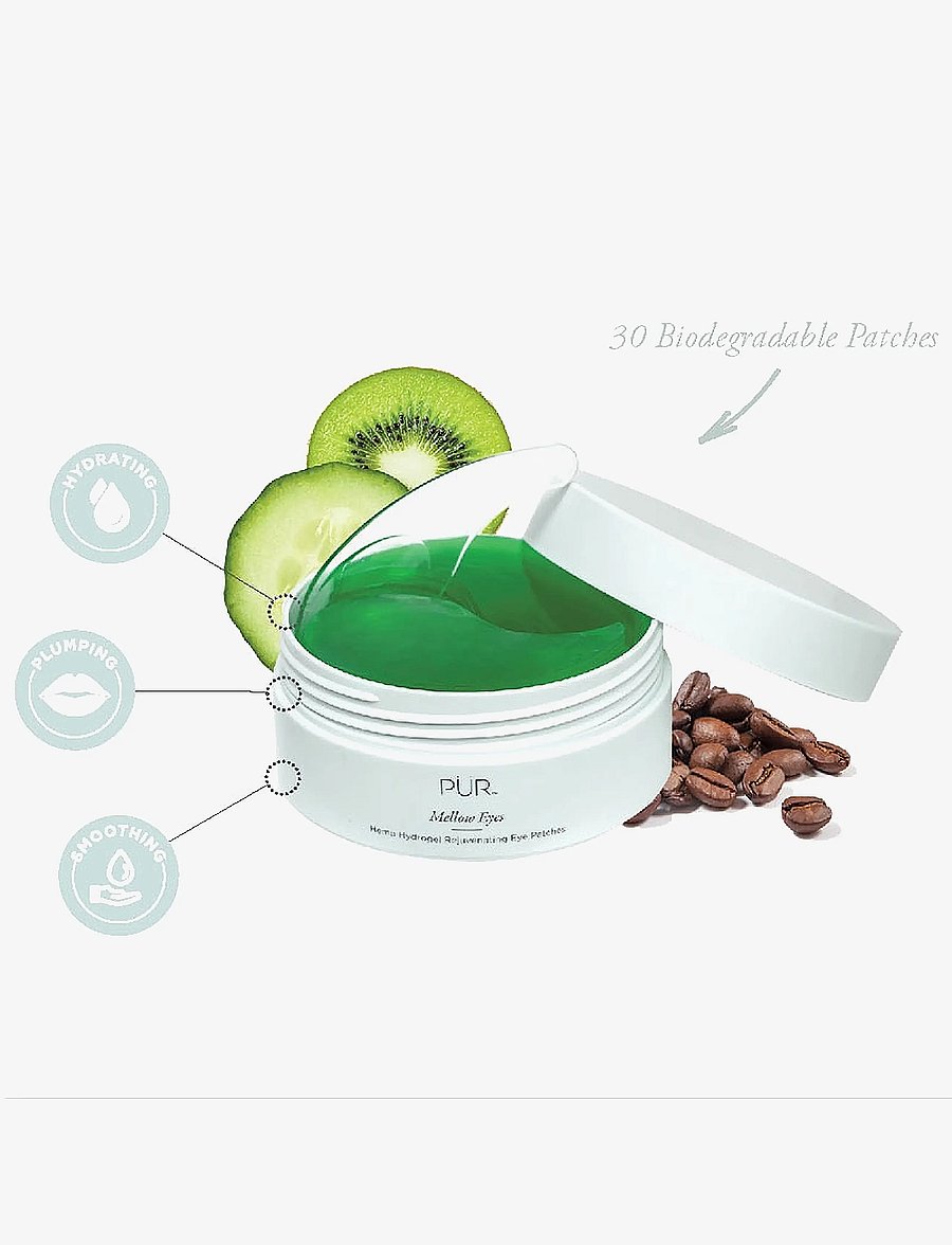 PÜR - Mellow Eyes Rejuvenating Eye Patches - silmaplaastrid - clear - 2