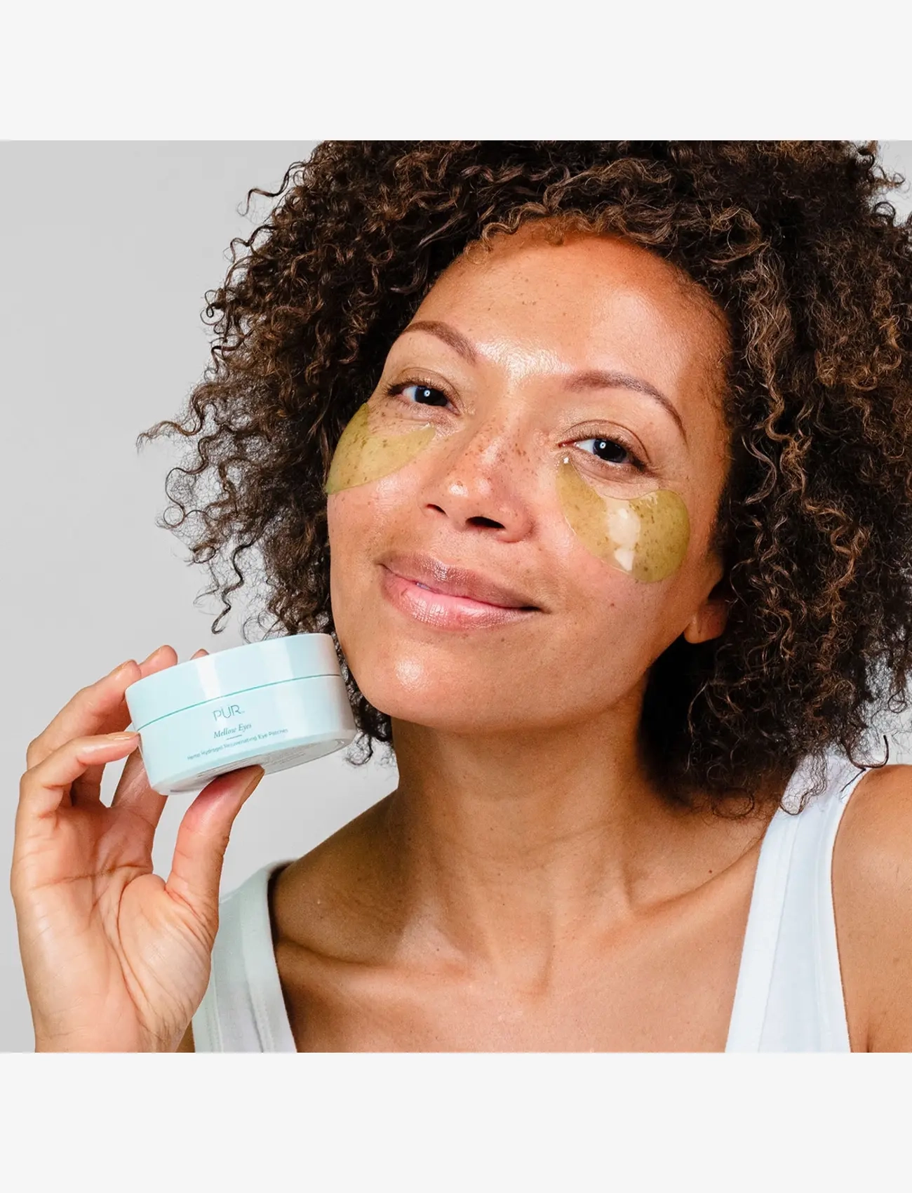 PÜR - Mellow Eyes Rejuvenating Eye Patches - Øyemasker - clear - 4