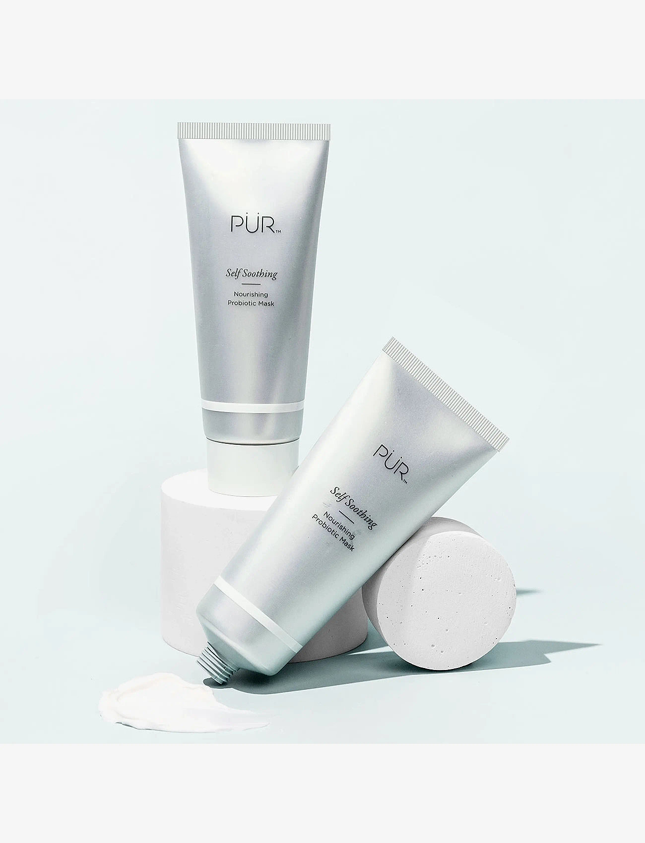 PÜR - Self Soothing Nourishing Probiotic Mask - niisutavad maskid - clear - 1