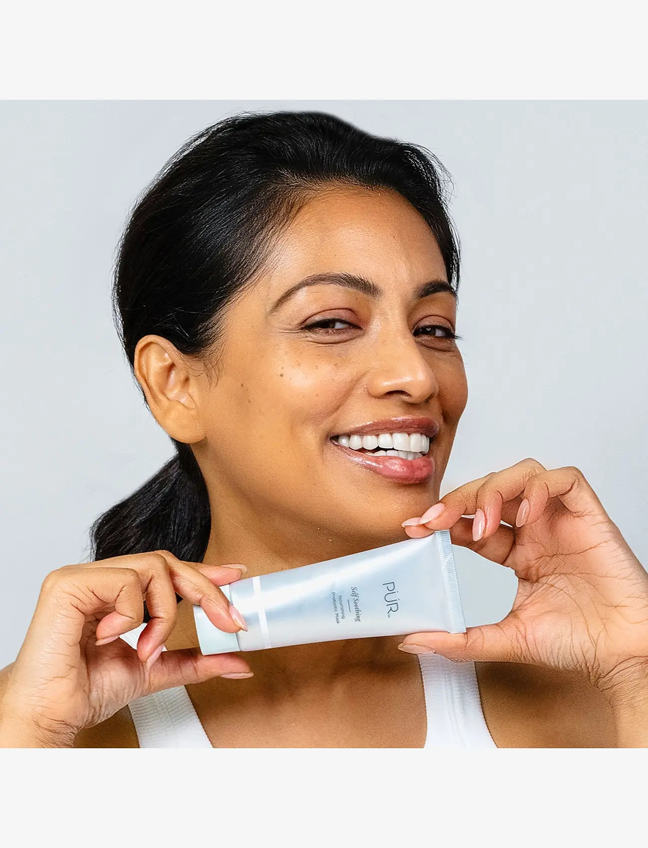 PÜR - Self Soothing Nourishing Probiotic Mask - niisutavad maskid - clear - 4
