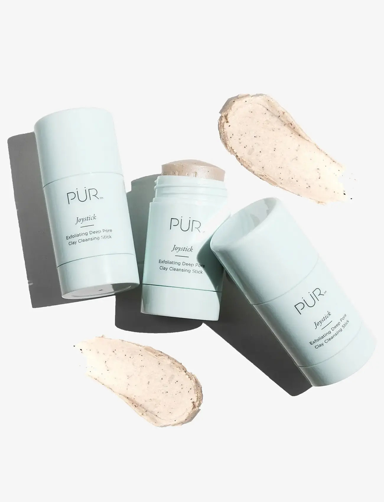 PÜR - Joystick Exfoliating Deep Pore Clay Cleansing Stick - peeling - andlit - clear - 2