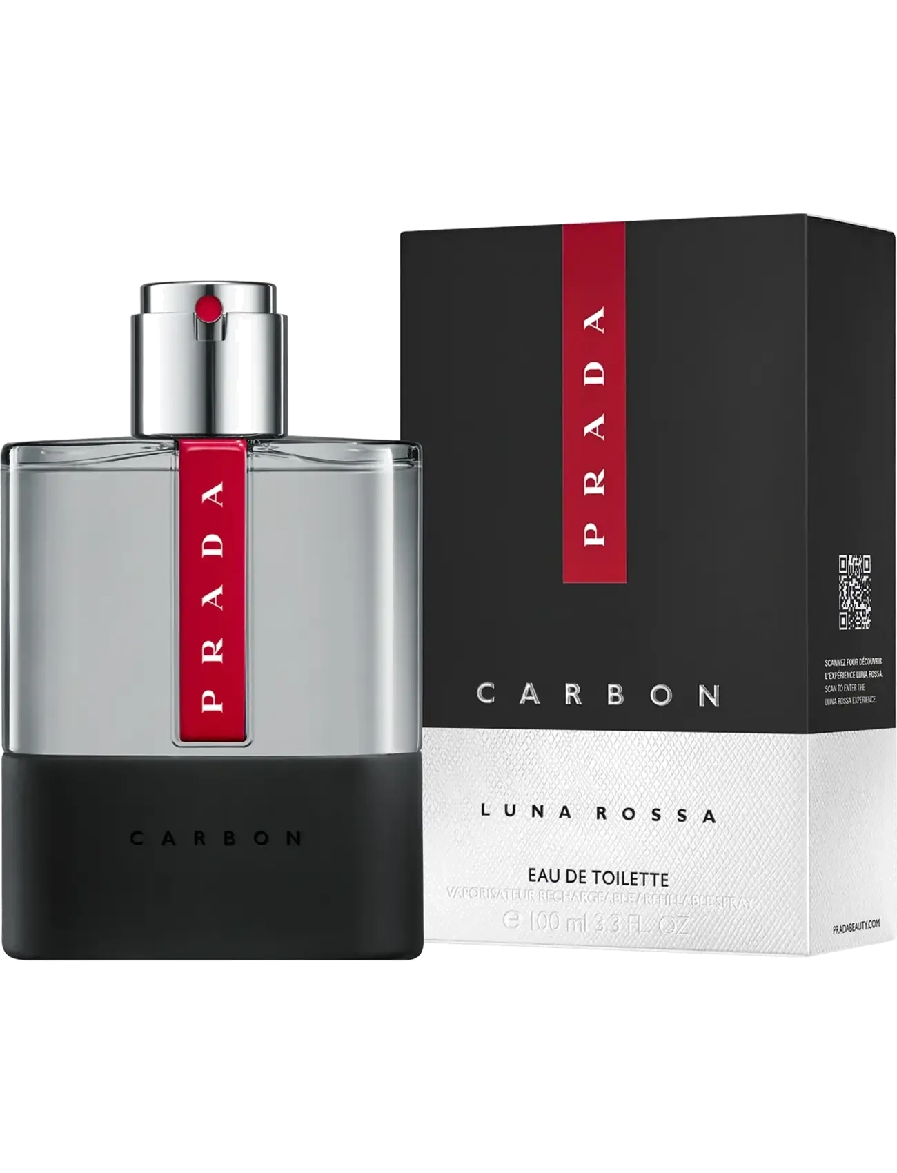Prada - Prada Luna Rossa Carbon Eau de Toilette 100ml - til ham  - clear - 2
