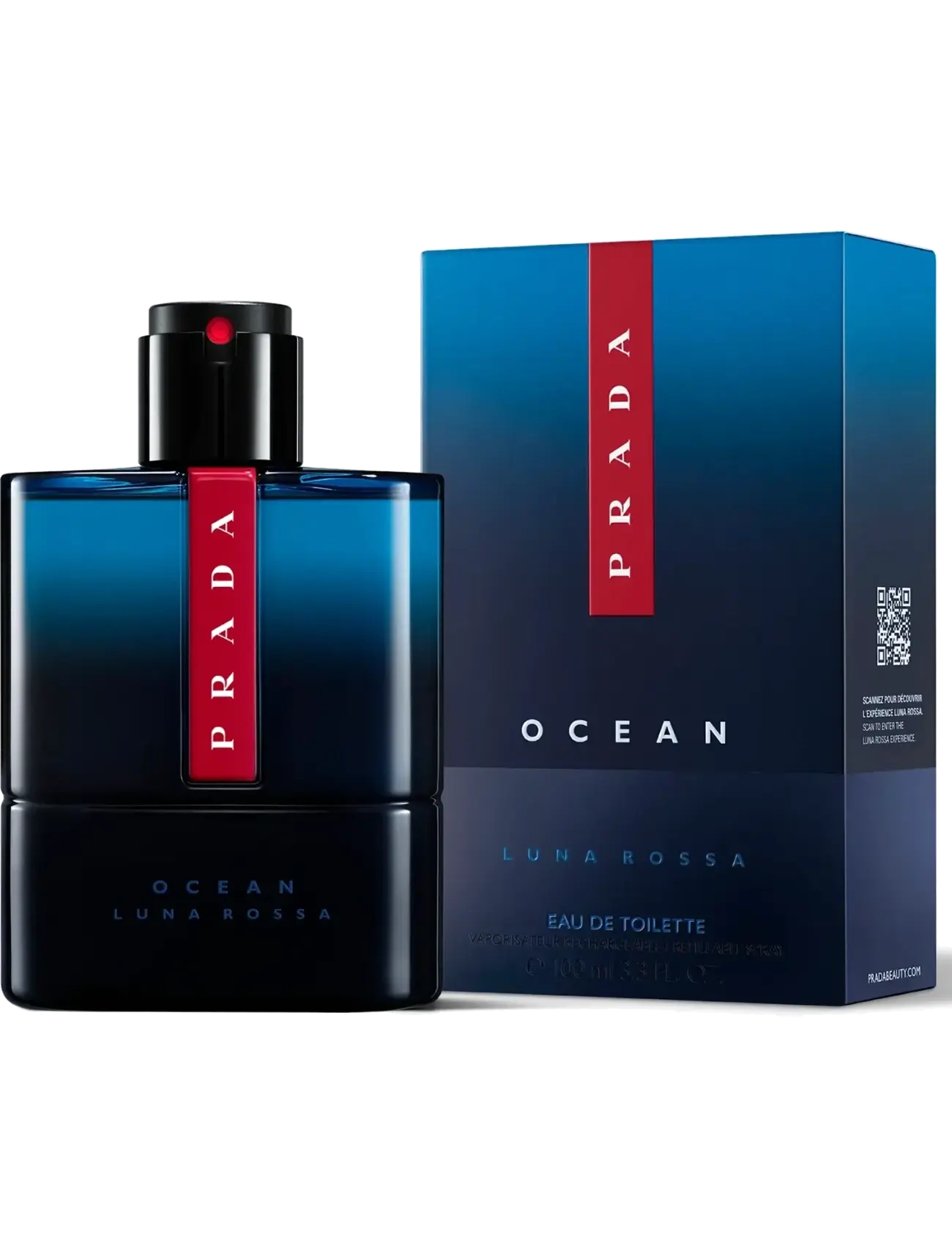 Prada - Prada Luna Rossa Ocean Eau de Toilette 100ml - til ham  - clear - 2