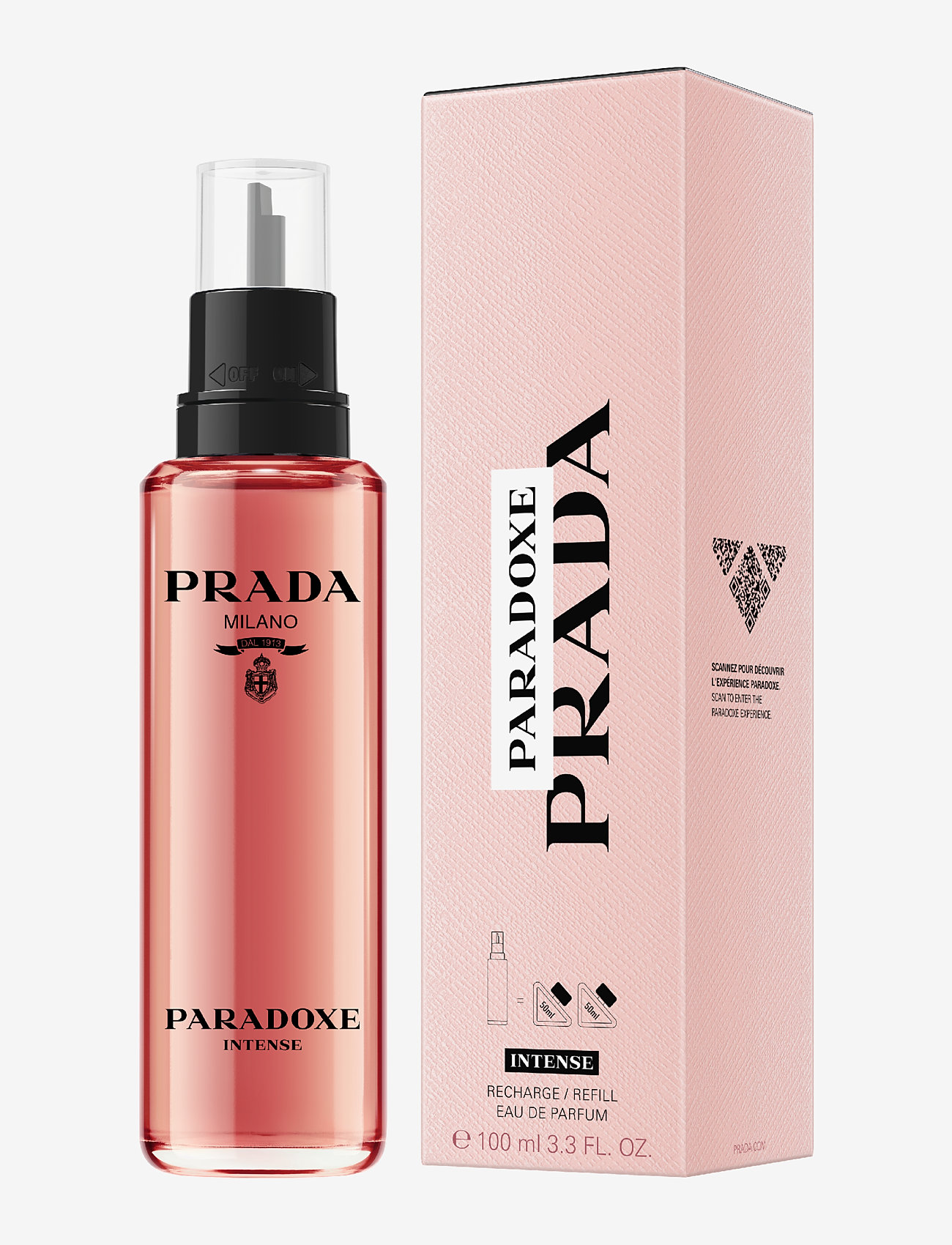 Prada - Prada Paradoxe Intense Eau de Parfum 100ml Refill - til henne - clear - 1