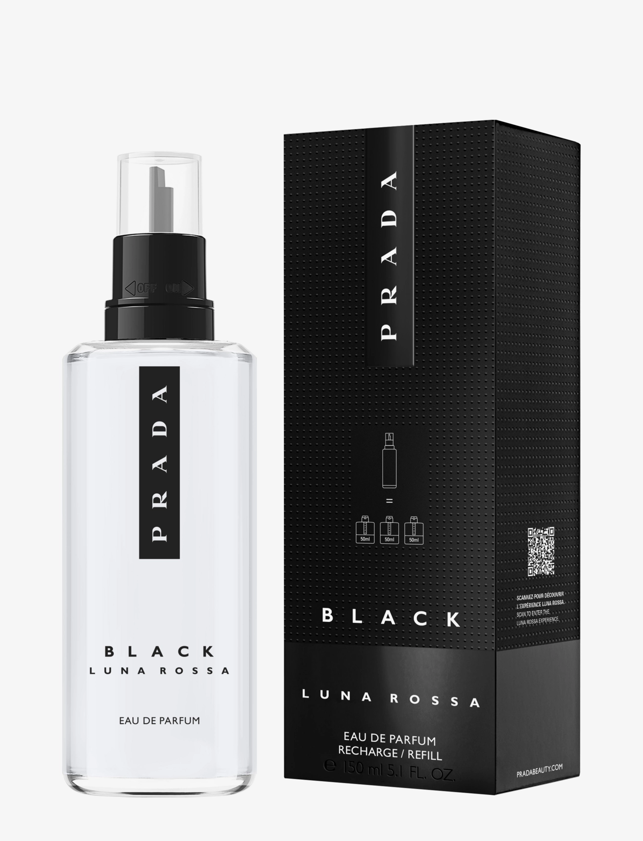 Prada - Prada Luna Rossa Black Refill 150ml - clear - 1