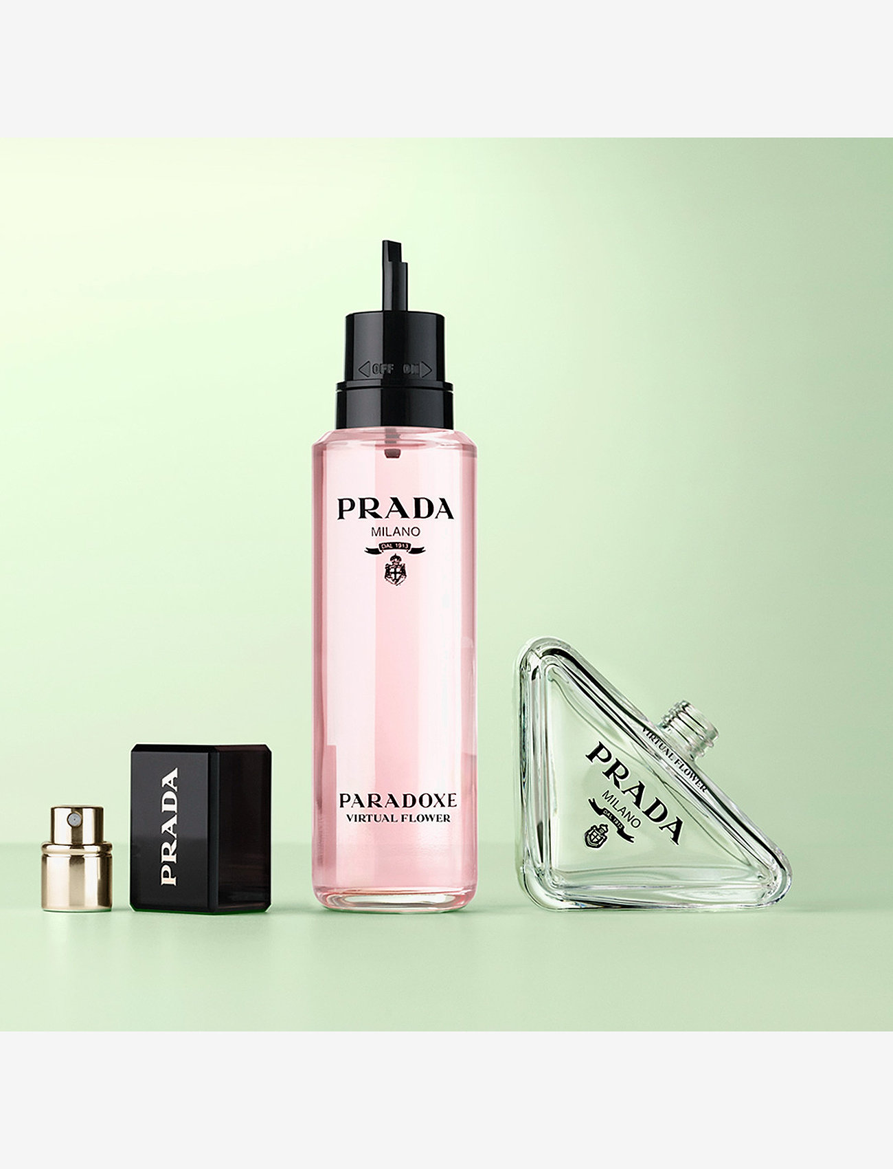 Prada - PARADOXE VIRTUAL FLOWER REFILL B100ML - hajuvedet - clear - 1