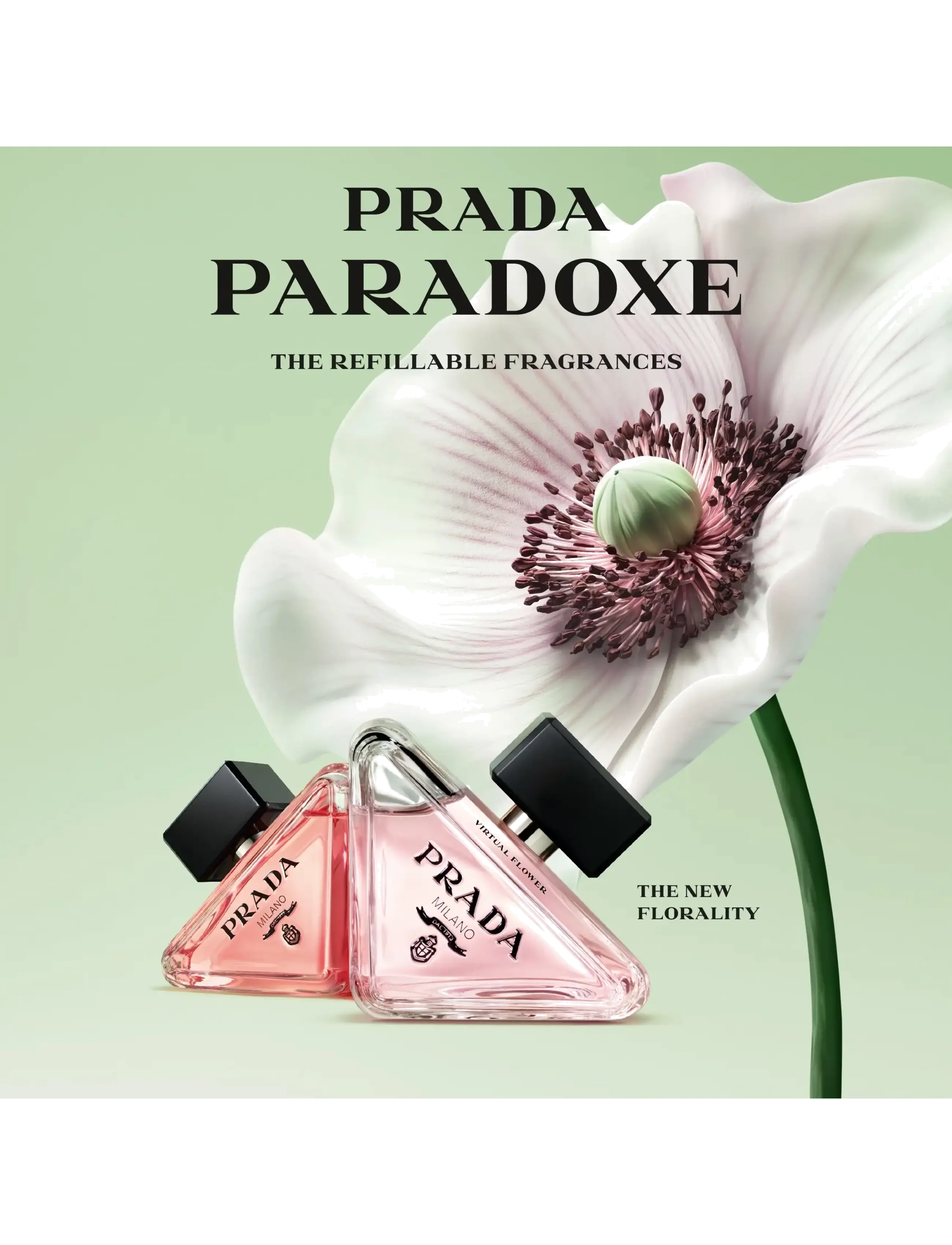 Prada - PARADOXE VIRTUAL FLOWER REFILL B100ML - hajuvedet - clear - 2