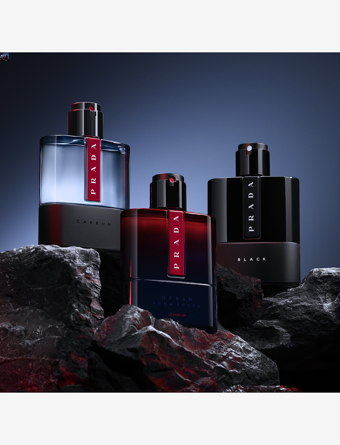 Prada - Prada Luna Rossa Ocean Le Parfum 50ml - till honom  - clear - 4