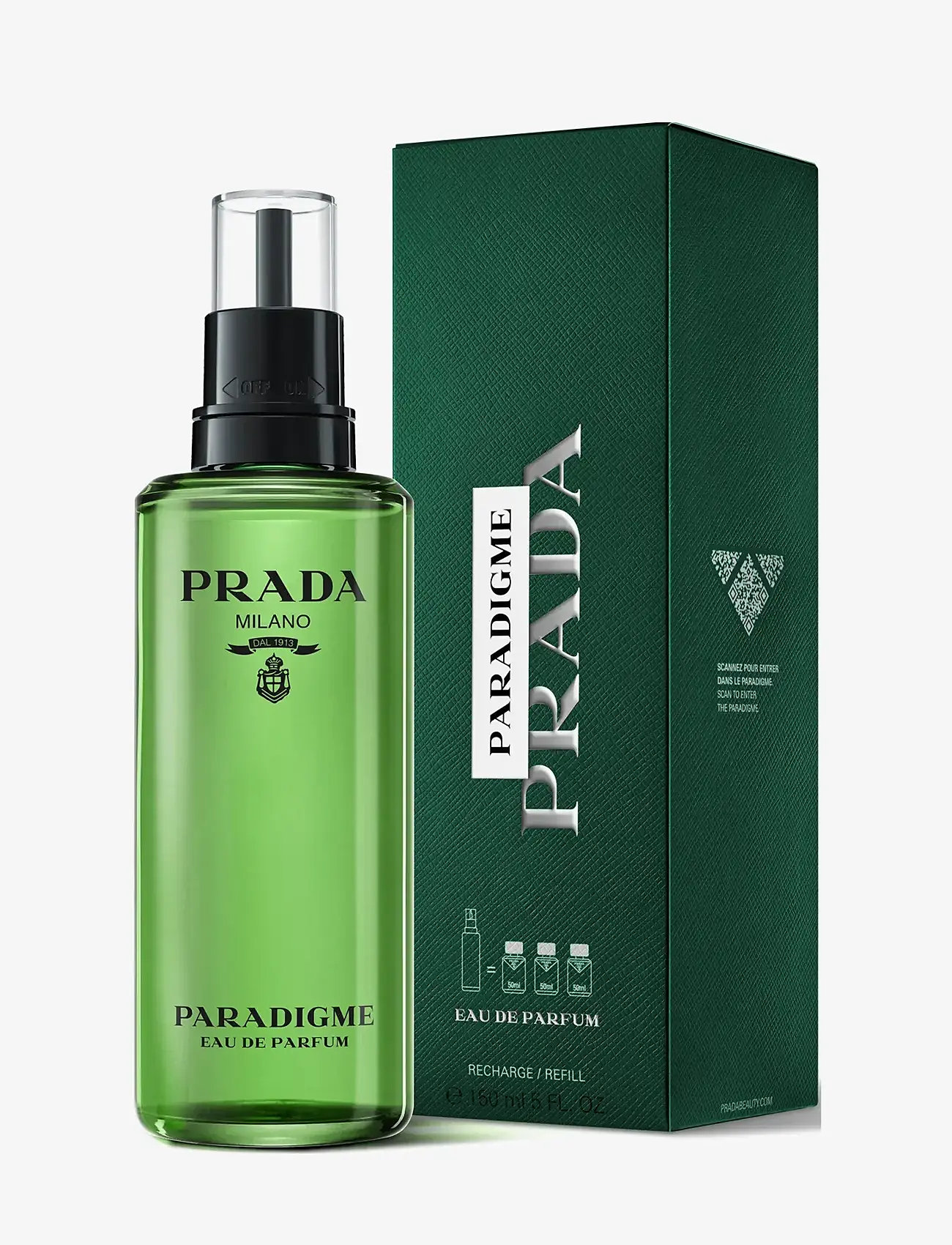 Prada - Prada Paradigme Eau de Parfum Refill 150ML - valmiina treffi-iltaan - clear - 1