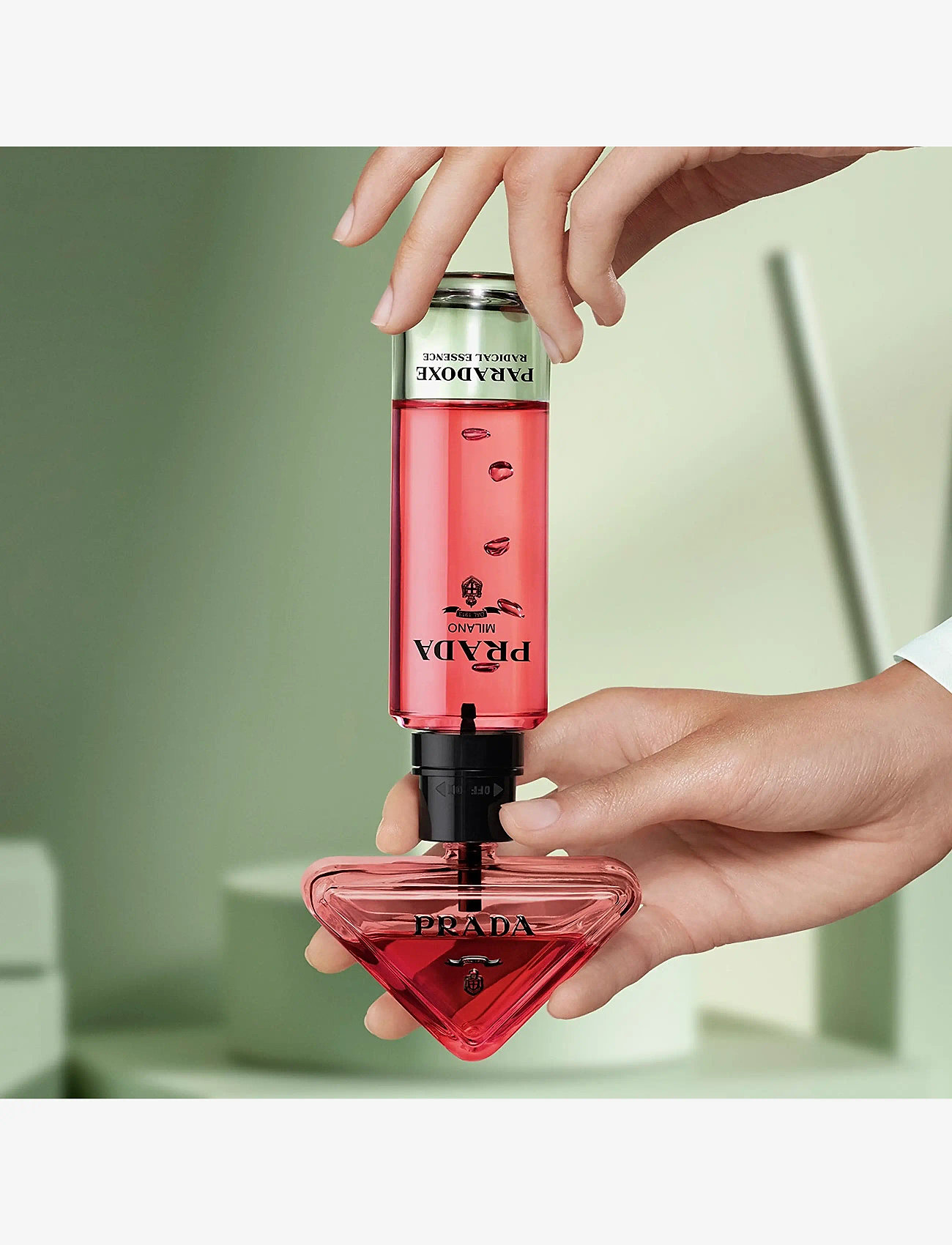 Prada - PRADA PARADOXE RADICAL ESSENCE PARFUM REFILL 100ML - parfym - clear - 3