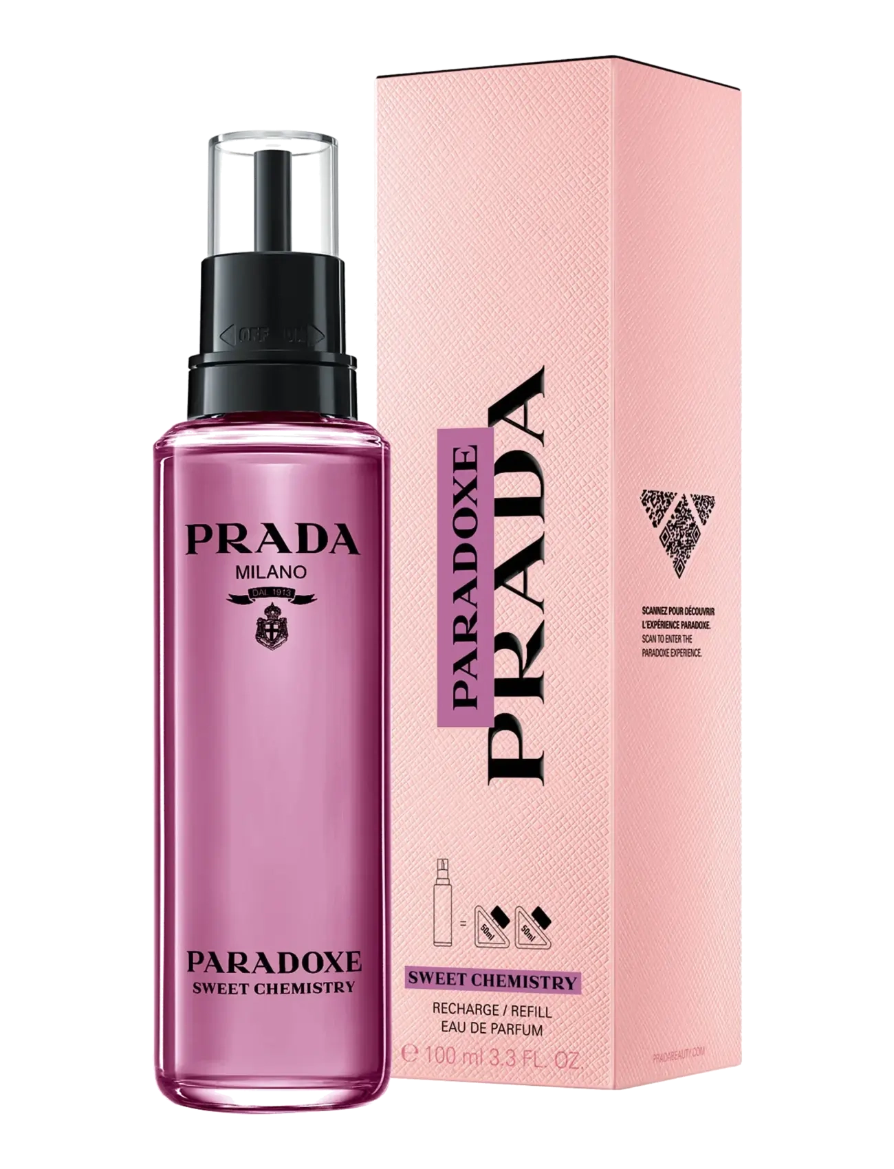 Prada - Prada Paradoxe Sweet Chemistry Eau de Parfum Refill 100 ml - til hende  - clear - 1