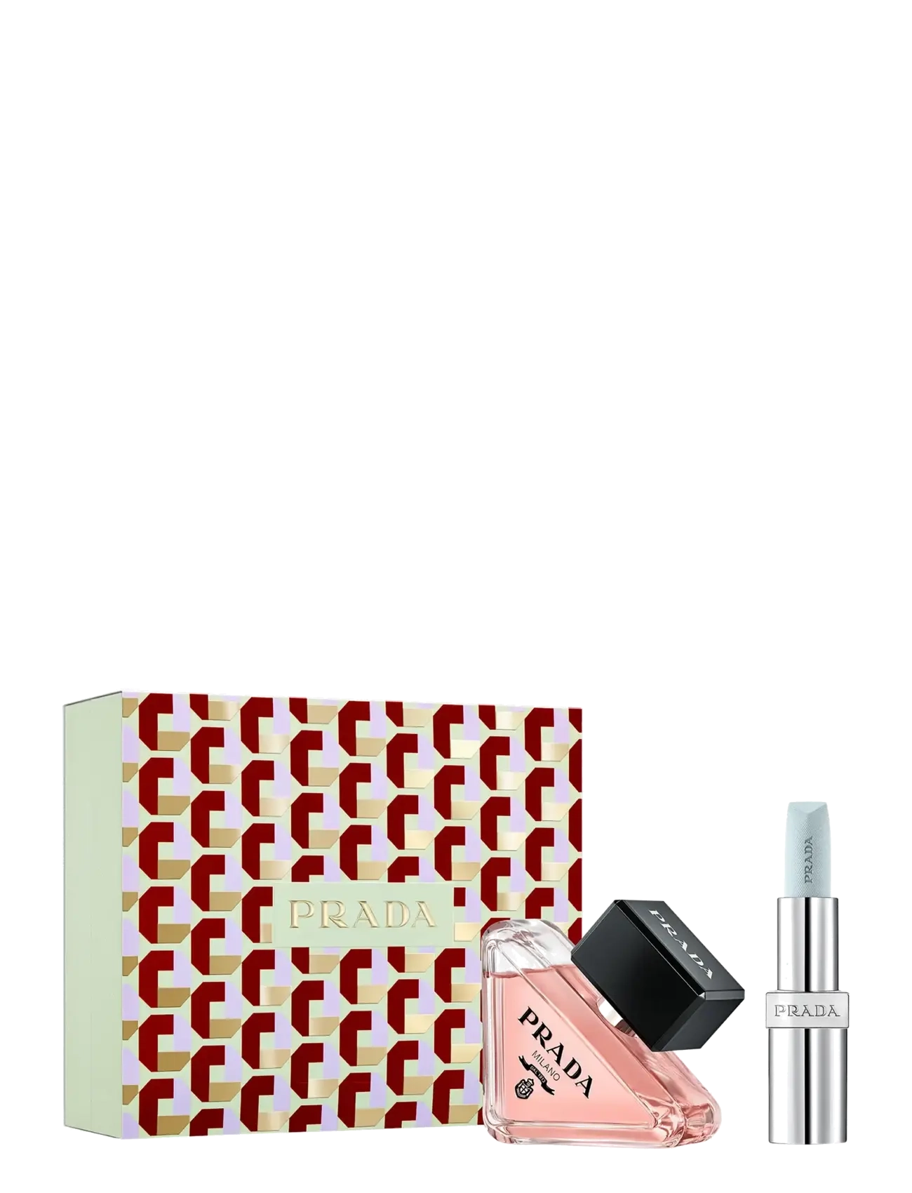 Prada Paradoxe Eau De Parfum 50Ml & Astral Pink Lip Balm Set, Parfume Sæt, Nude, Str: 1 PCE