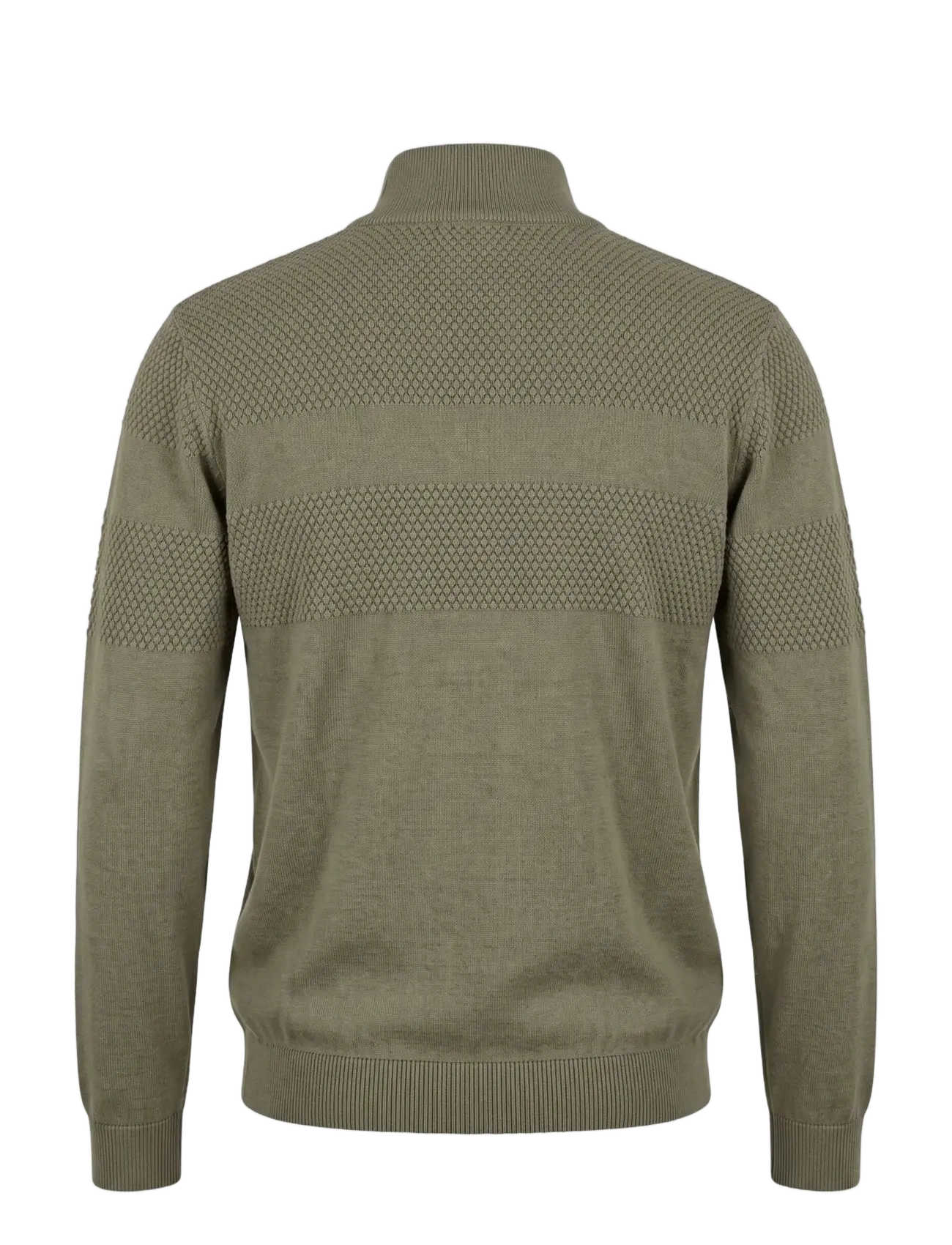 PRE END - PEnilson zip knit - efterårstøj - green leaf - 2