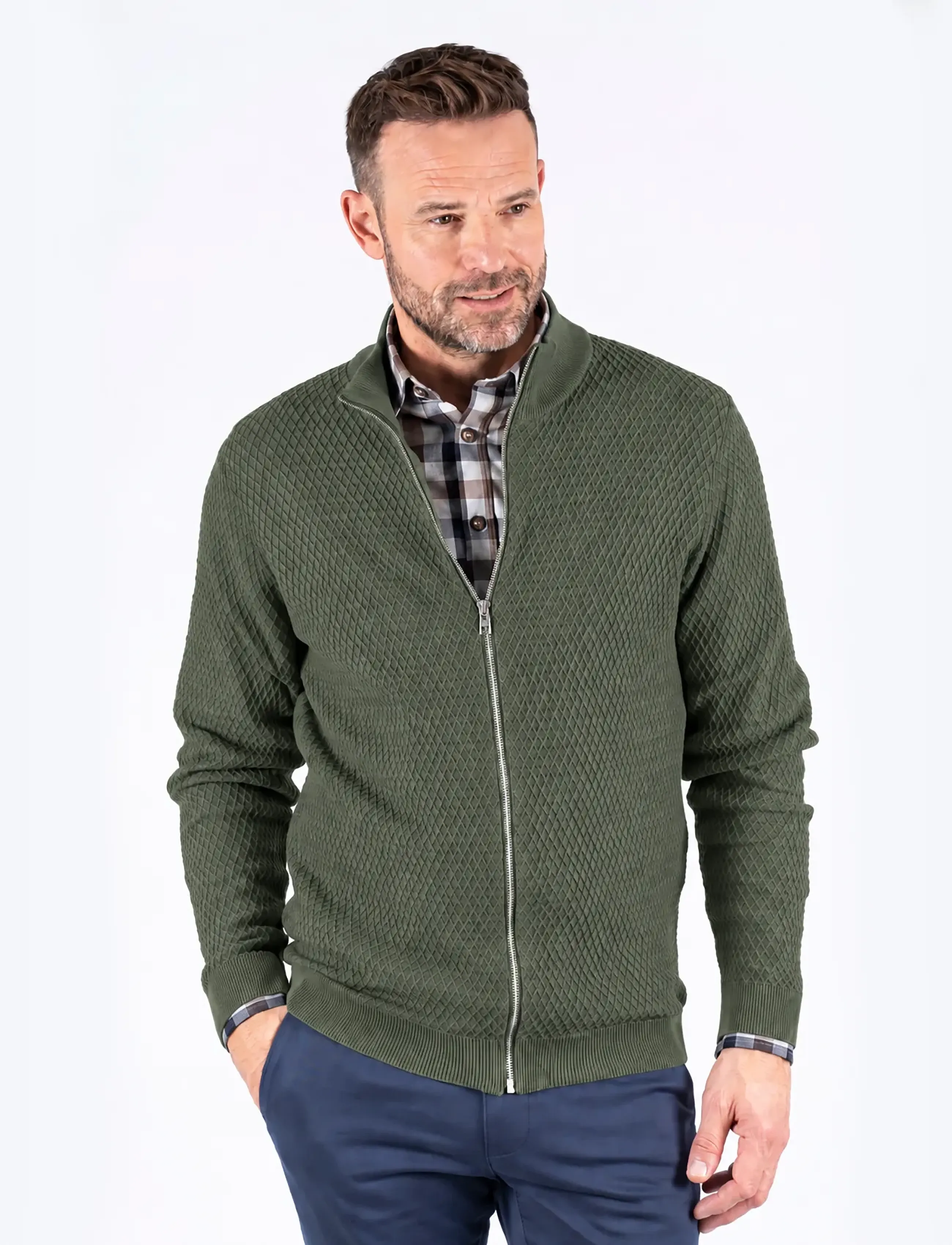 PRE END - PEludwig c knit - autumn clothing - green leaf - 0
