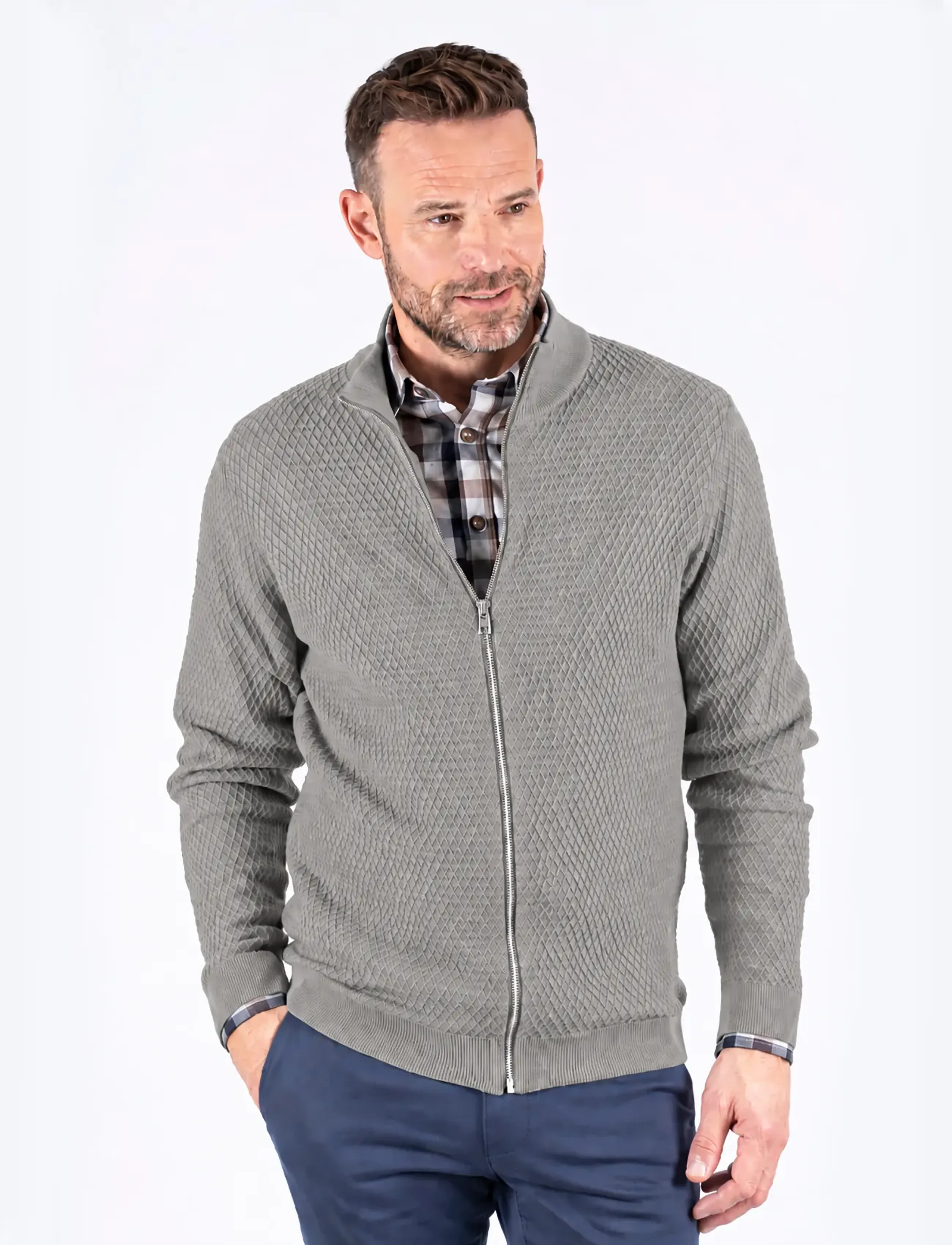 PRE END - PEludwig c knit - efterårstøj - grey mix - 0