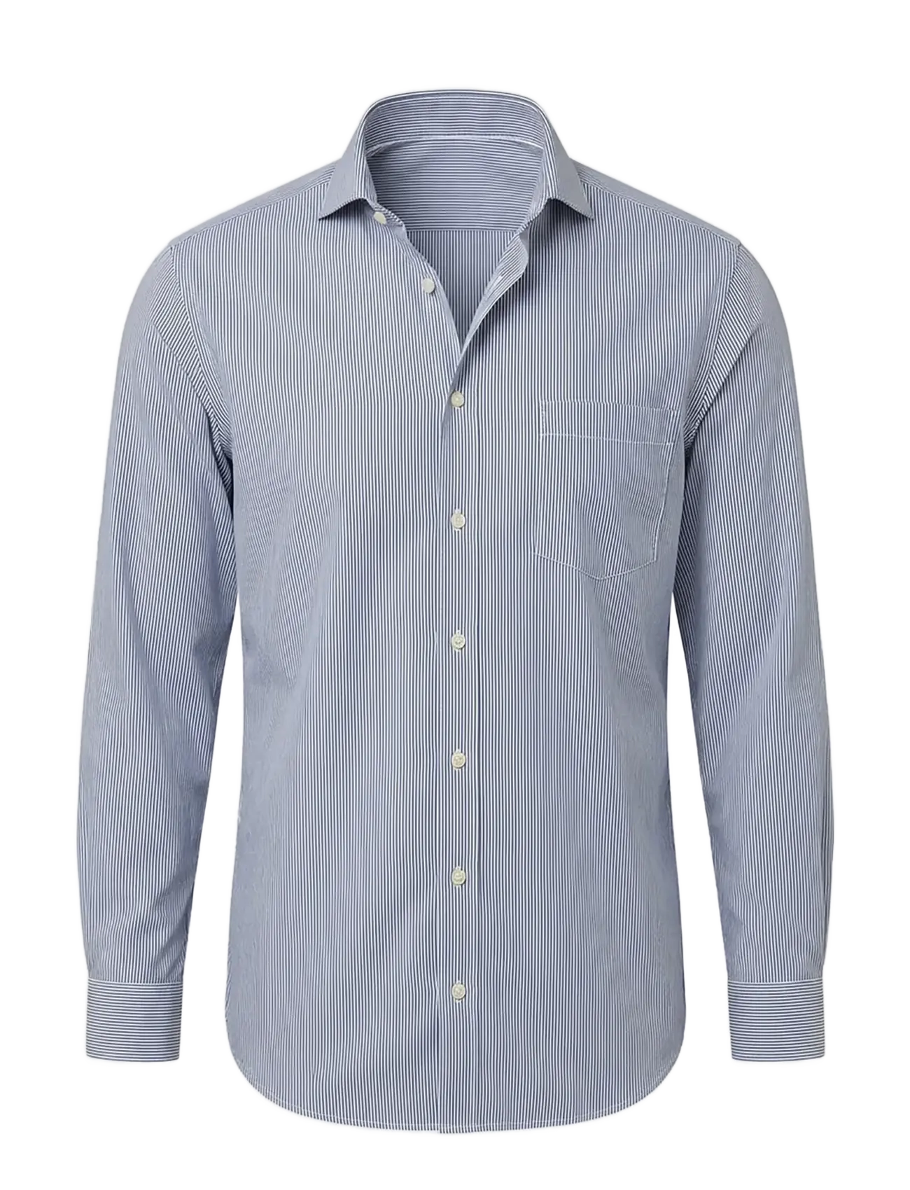 PRE END PEegil LS shirt - Särgid - DK. NAVY / navy
