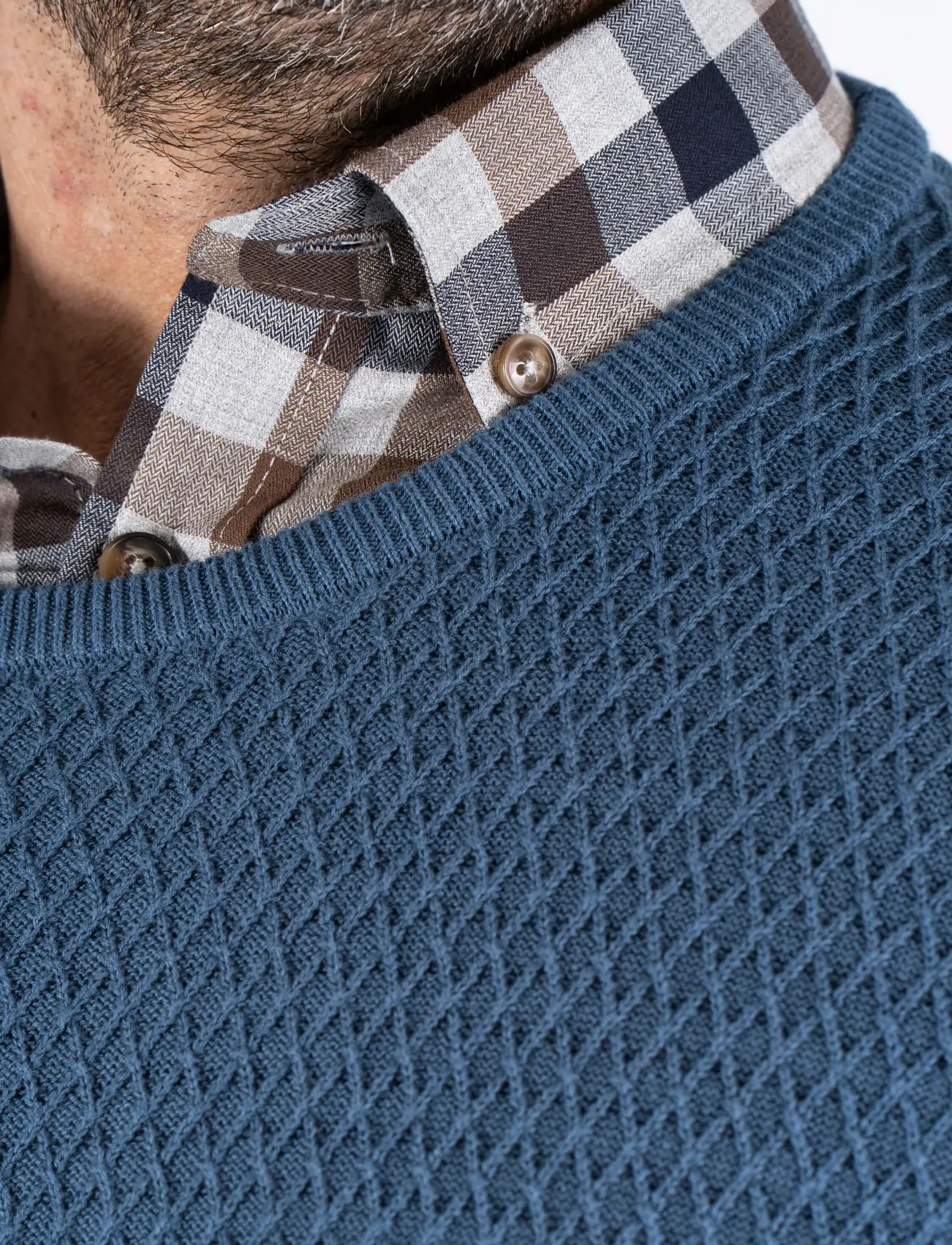 PRE END - PEludwig o knit - efterårstøj - dark denim - 4