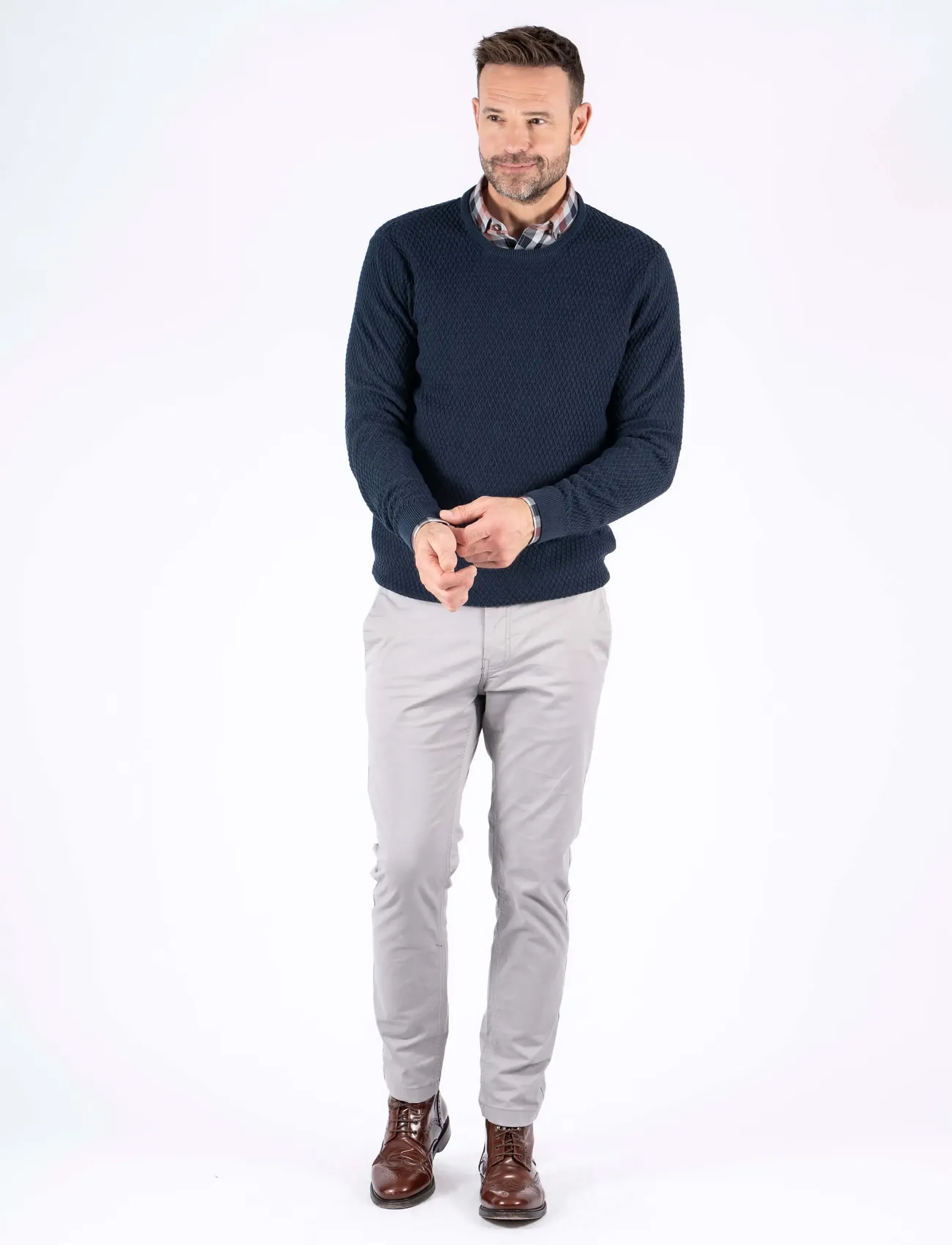 PRE END - PEludwig o knit - autumn clothing - dk. navy - 0
