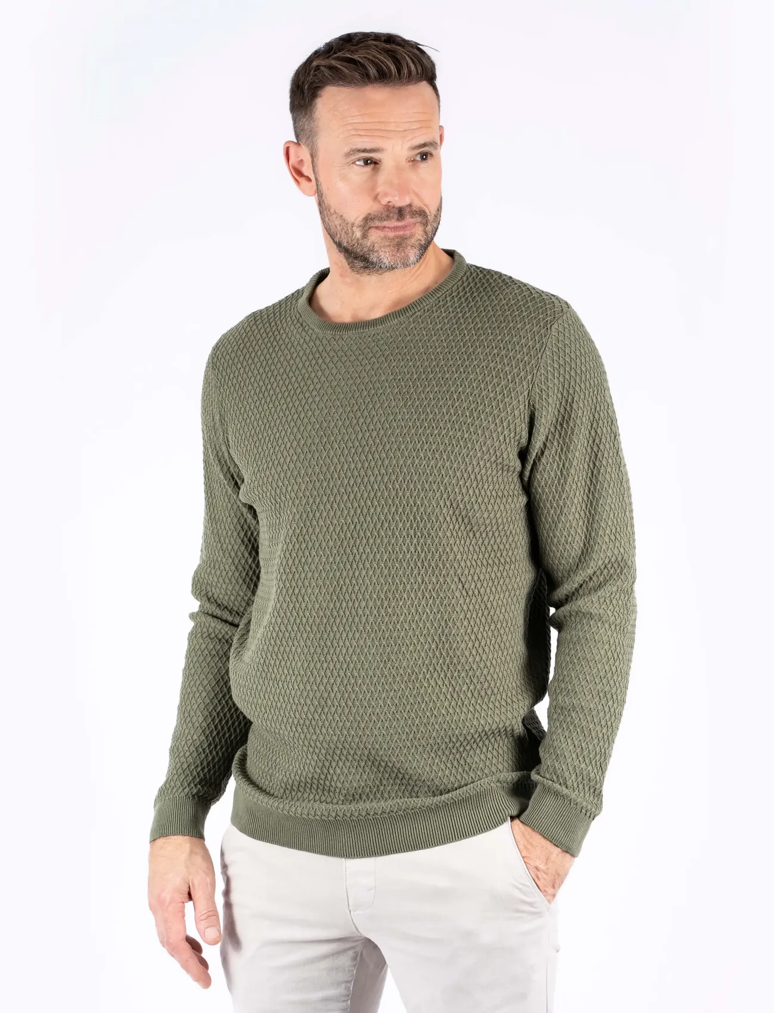 PRE END - PEludwig o knit - efterårstøj - grean leaf - 3