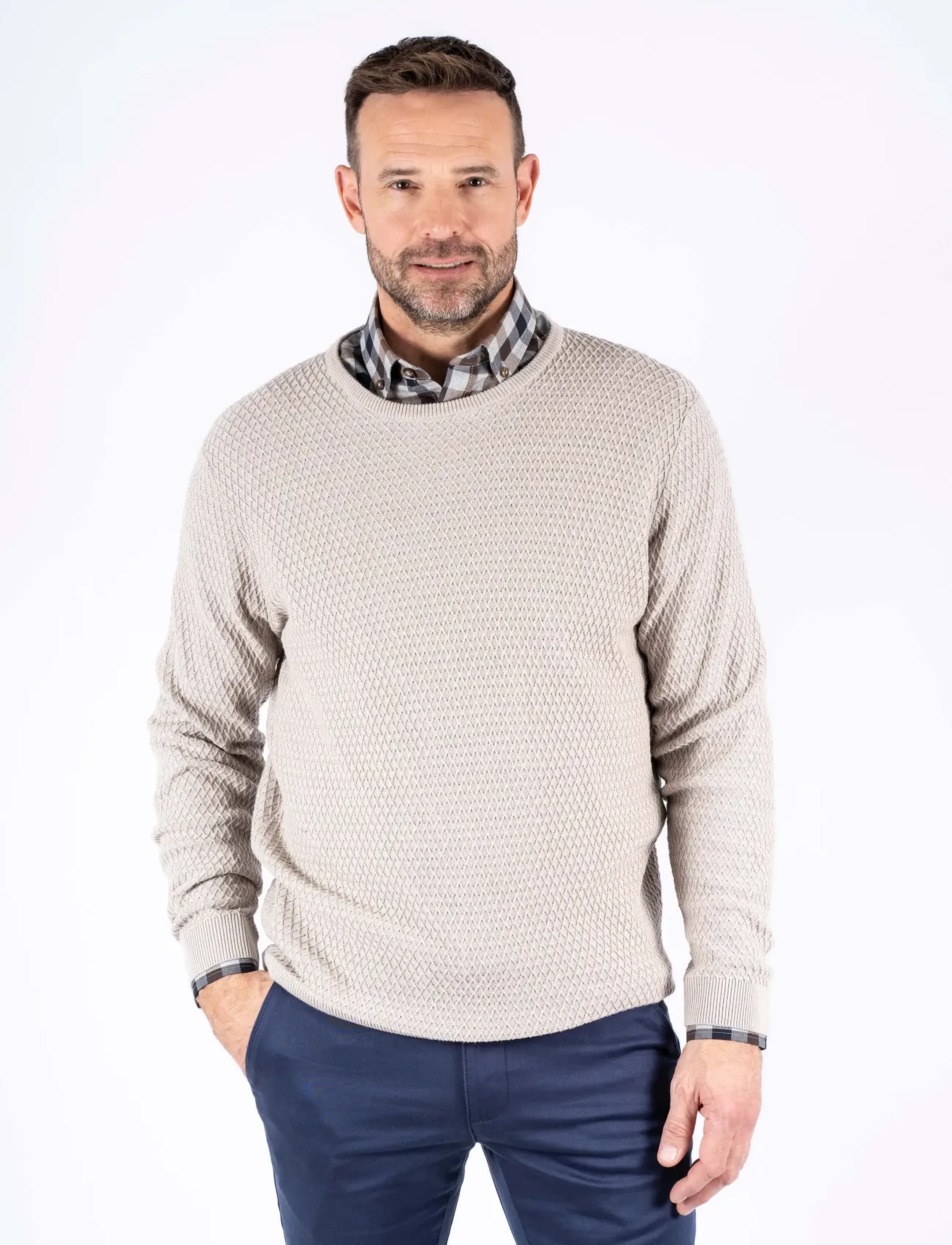 PRE END - PEludwig o knit - efterårstøj - ultra light sand - 3