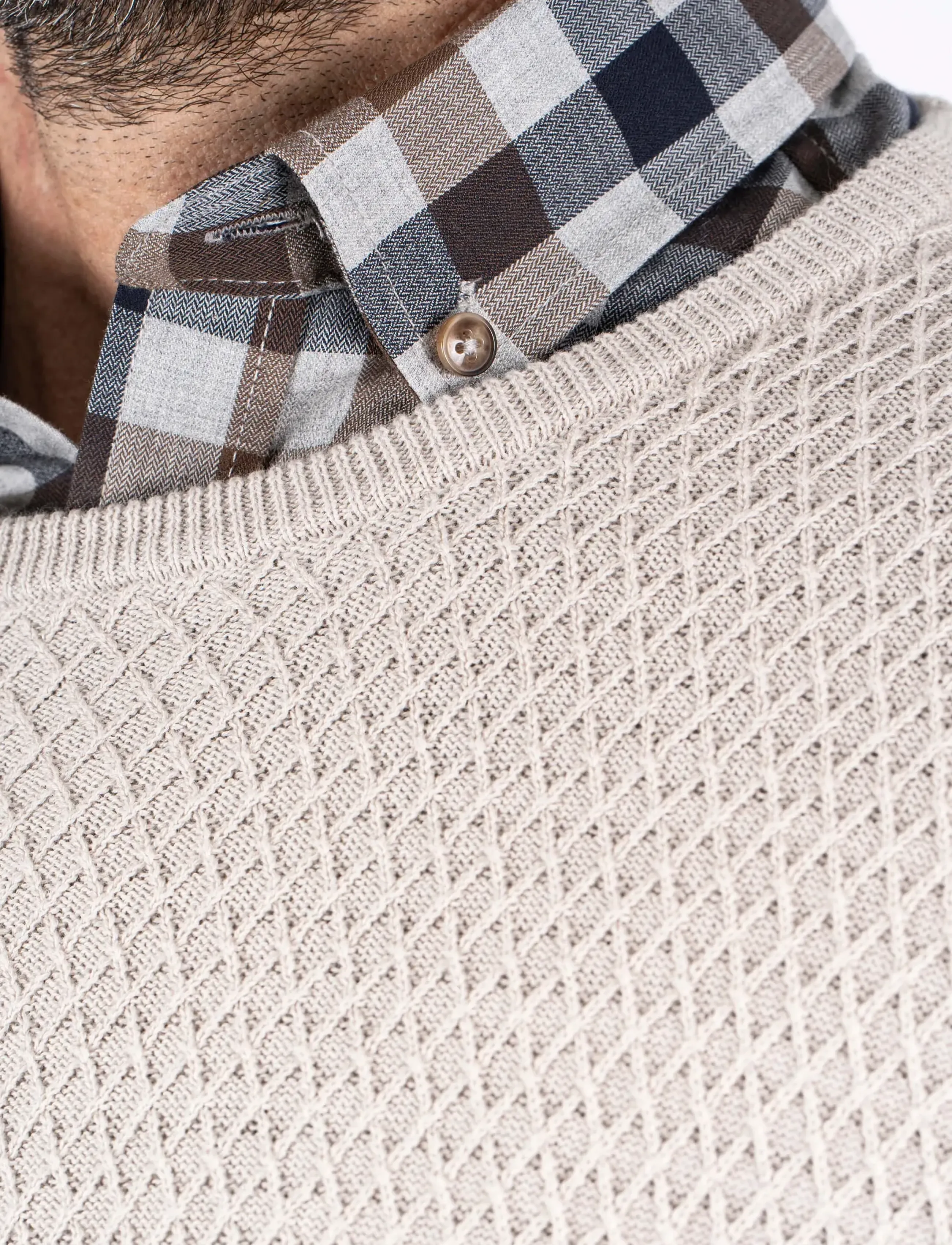 PRE END - PEludwig o knit - efterårstøj - ultra light sand - 4