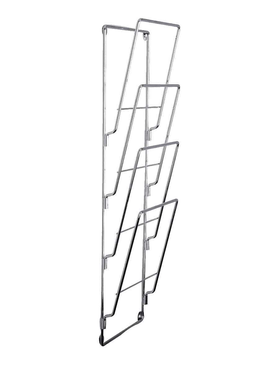 present time - Magazine Rack Wire - zeitschriftenhalter - black - 1