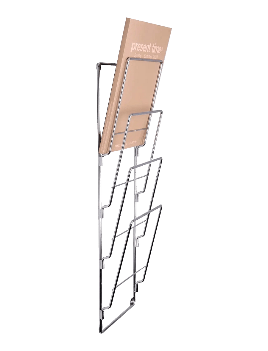 present time - Magazine Rack Wire - zeitschriftenhalter - black - 2