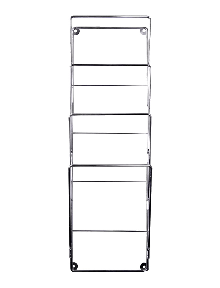 present time - Magazine Rack Wire - zeitschriftenhalter - black - 3