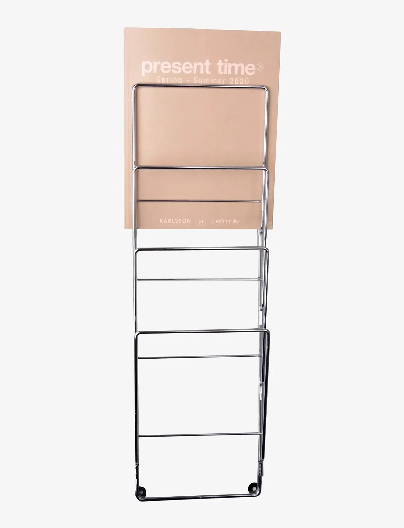 present time - Magazine Rack Wire - magazine holder - black - 4