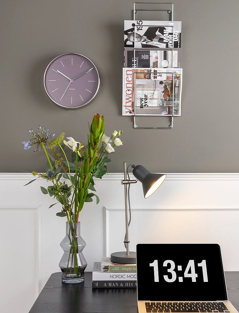 present time - Magazine rack - chrome - 4