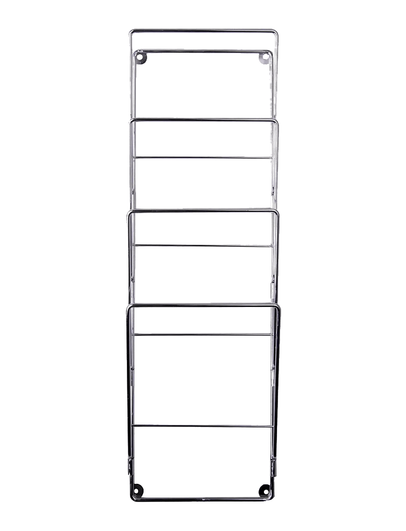 present time - Magazine rack - chrome - 3