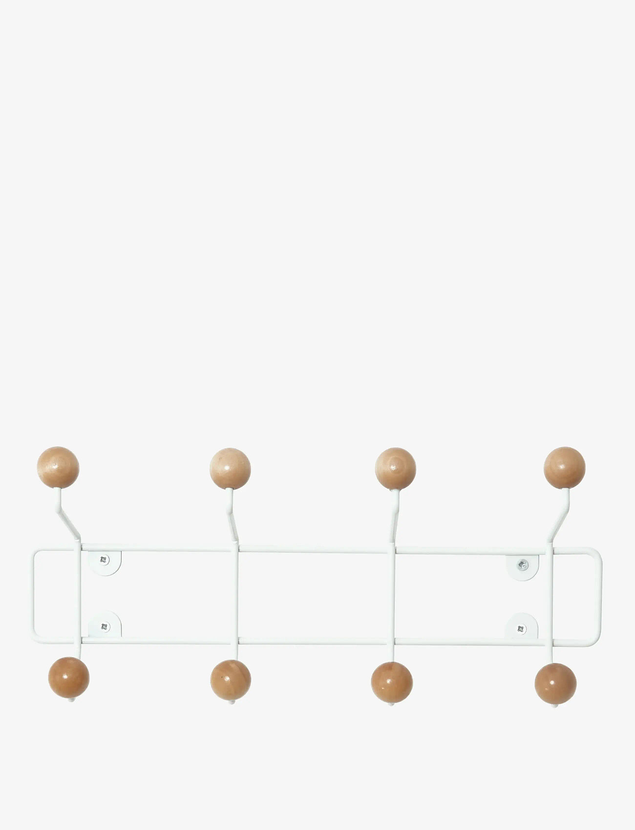 present time - Hat Rack Saturnus Wood - tøjstativ & knagerække - white - 1