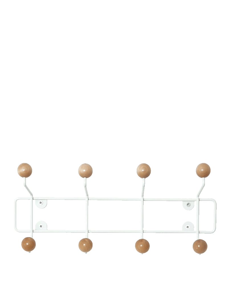 present time - Hat Rack Saturnus Wood - die niedrigsten preise - white - 0