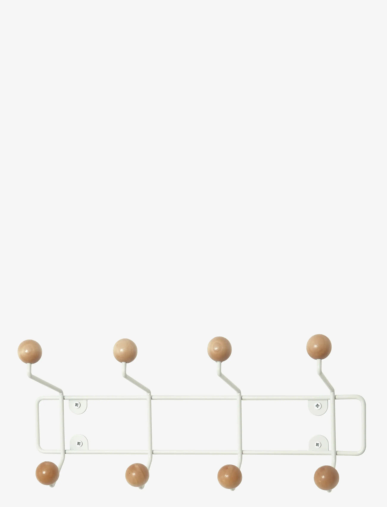 present time - Hat Rack Saturnus Wood - tøjstativ & knagerække - white - 2