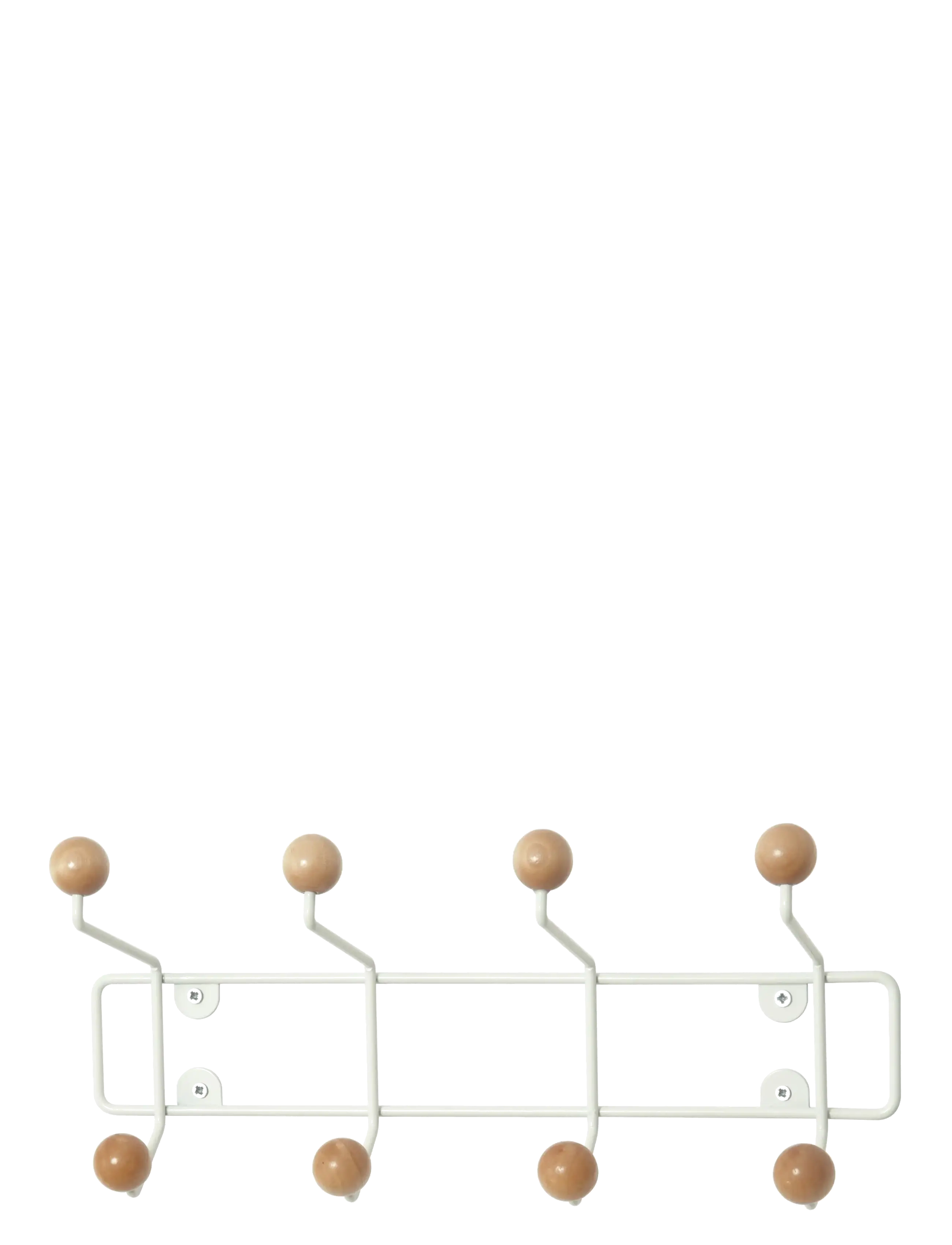 present time - Hat Rack Saturnus Wood - lowest prices - white - 1
