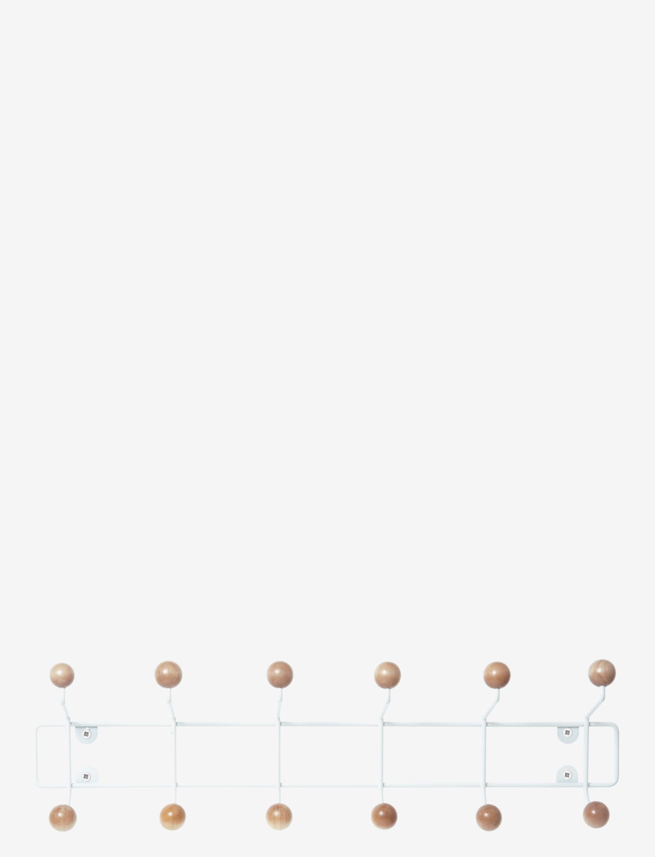 present time - Hat Rack Saturnus Wood XL - klädhängare & hatthyllor - white - 0