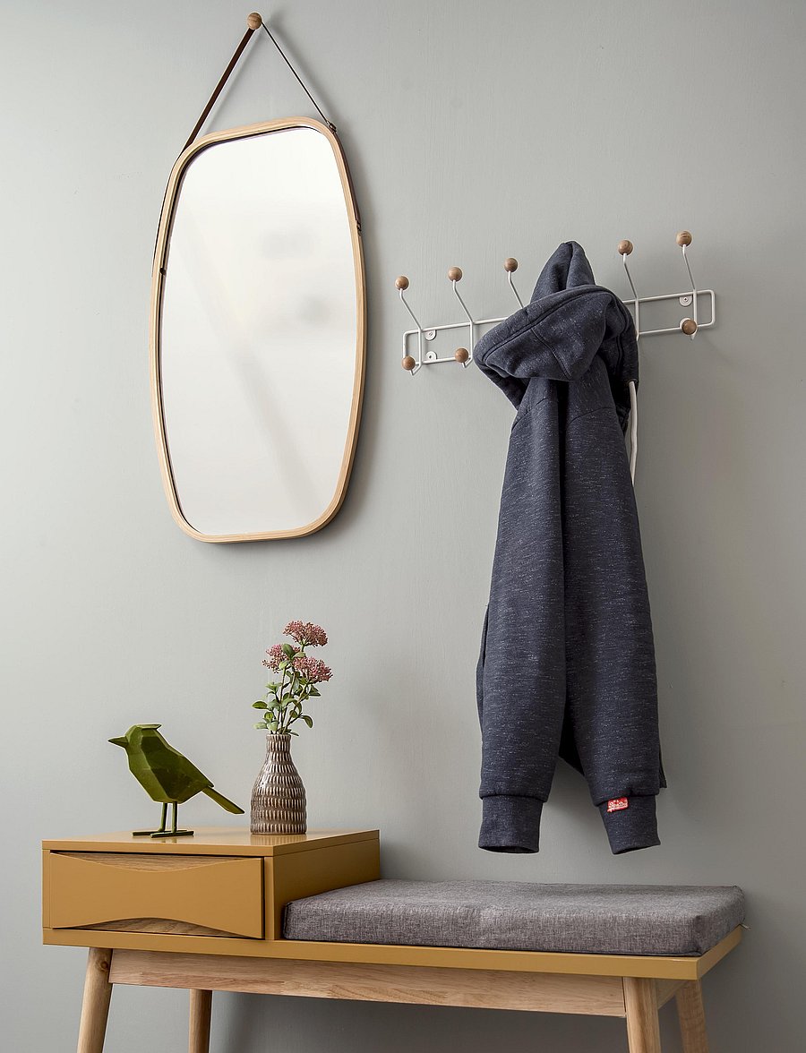 present time - Hat Rack Saturnus Wood XL - white - 1